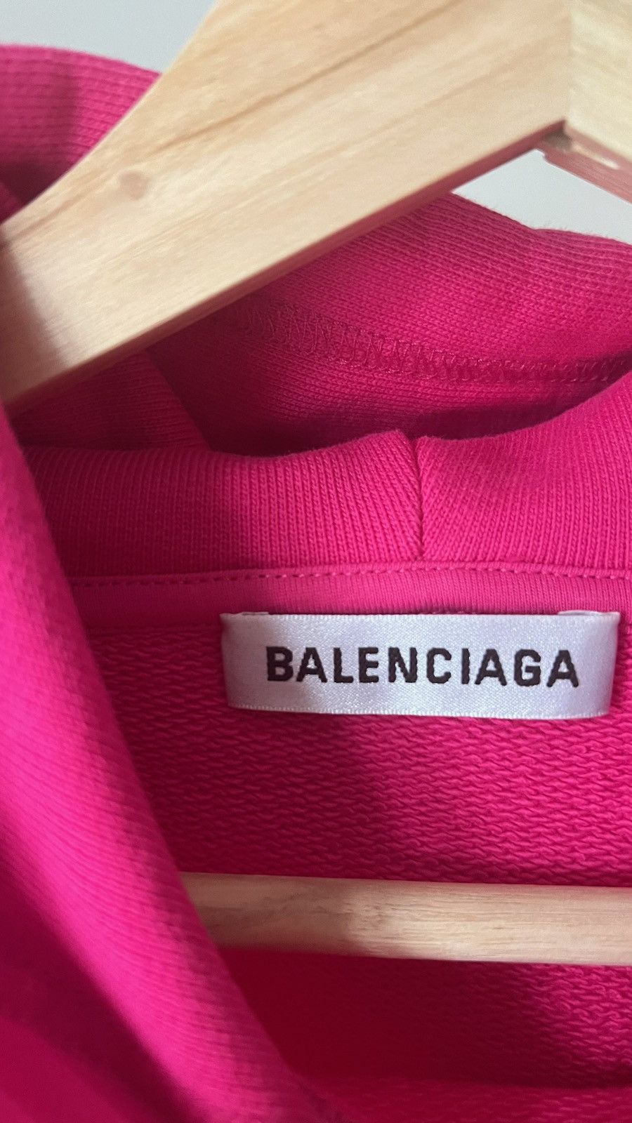Balenciaga Balenciaga pink back logo hoodie Size XS / US 0-2 / IT 36-38 - 4 Thumbnail