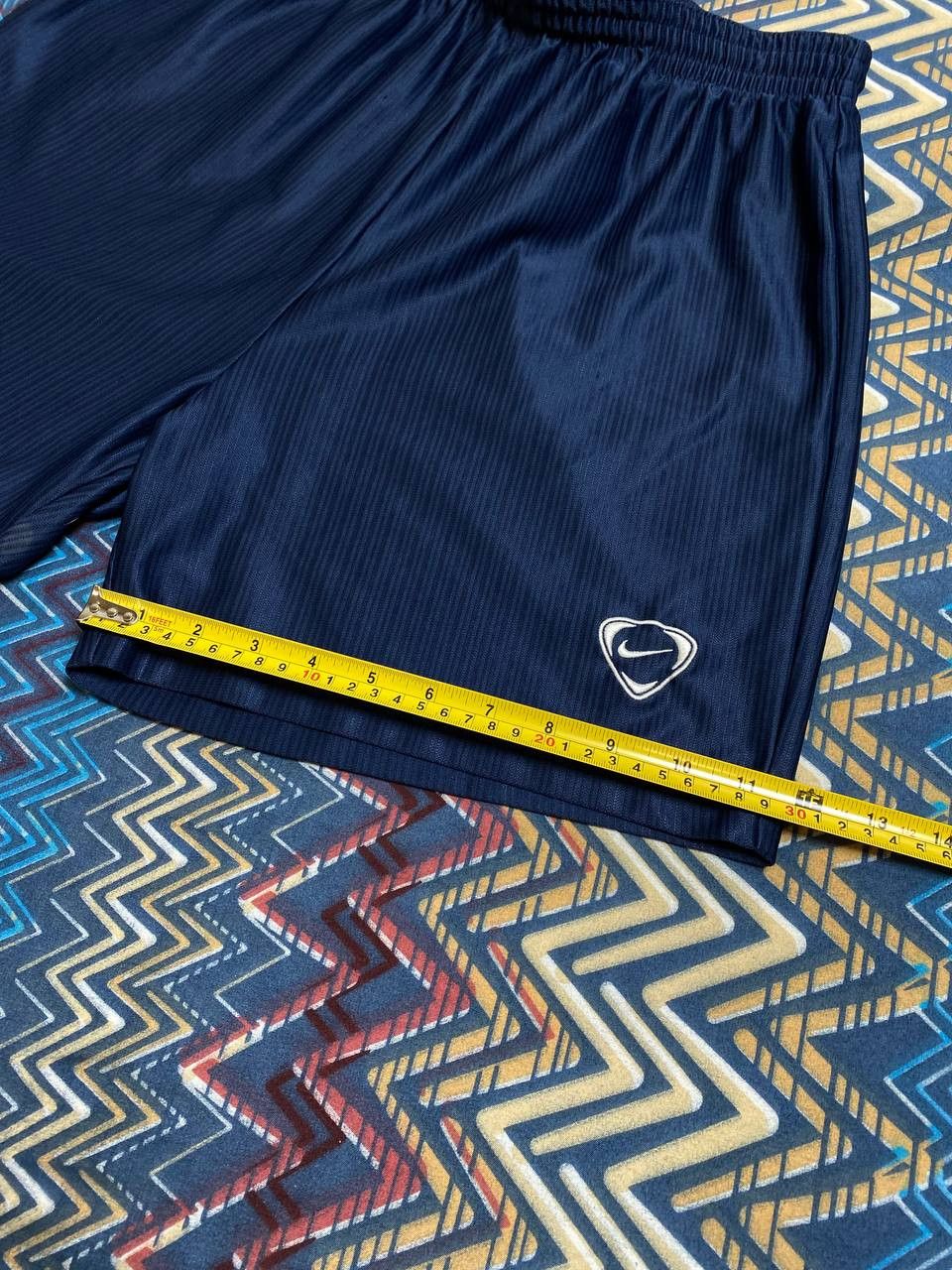 Nike blue shorts sportwear logo Y2K NIKE size S Vintage Size US 30 / EU 46 - 8 Thumbnail