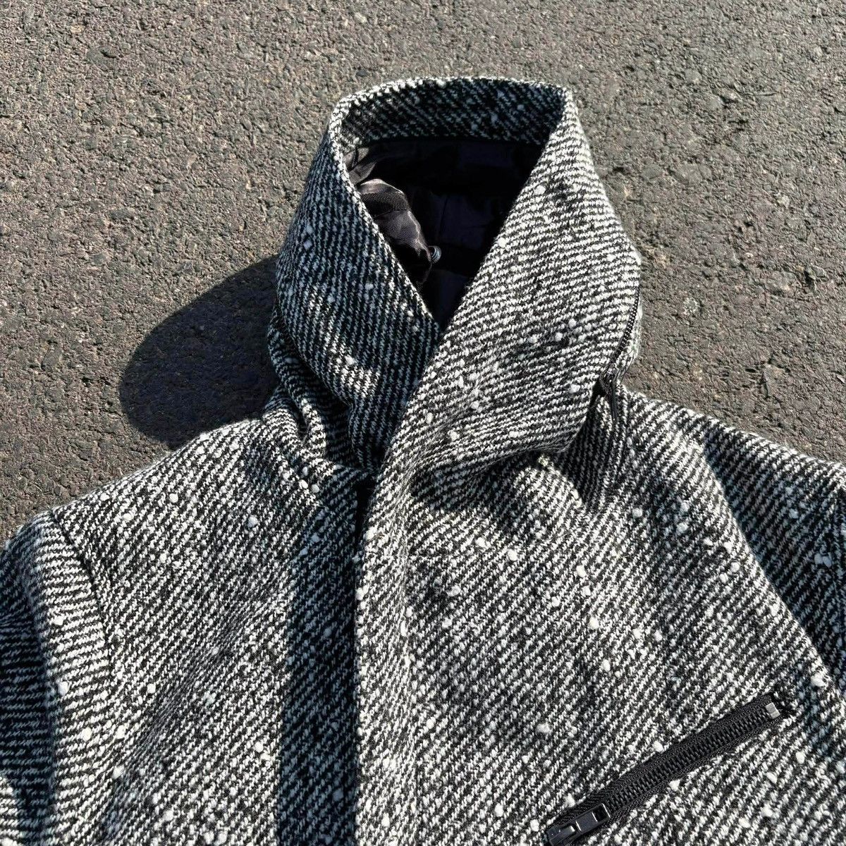 Japanese Brand Growth by Grail Wool Hooded Jacket Size US S / EU 44-46 / 1 - 4 Thumbnail