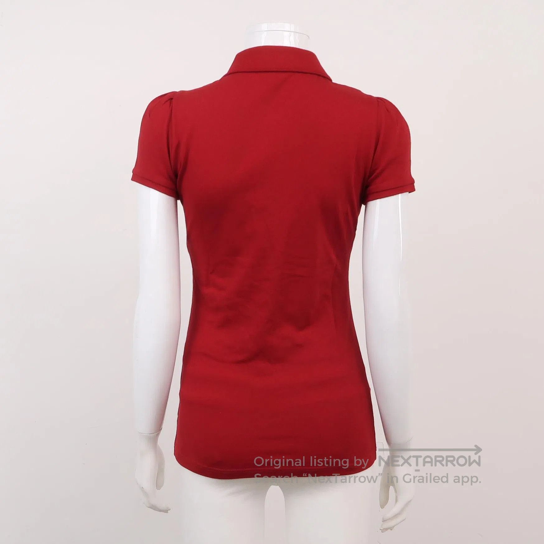 Burberry Burberry Brit Red Cotton Polo Shirt . Size US XS / EU 42 / 0 - 2 Thumbnail
