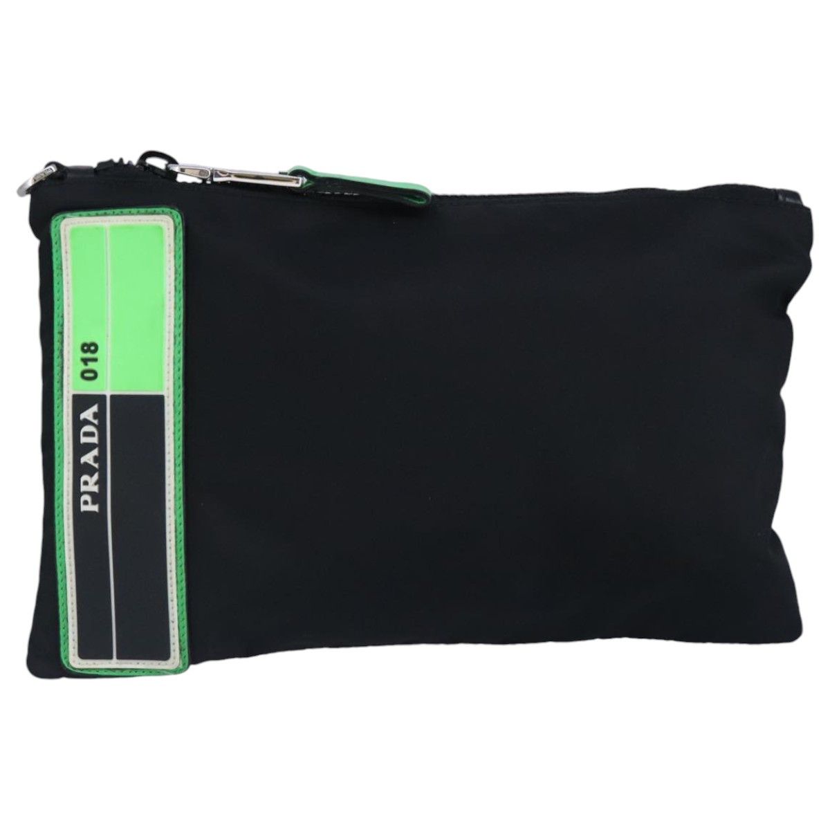 Prada Sports Black Synthetic Clutch Bag (Pre-Owned) Size ONE SIZE - 1 Thumbnail