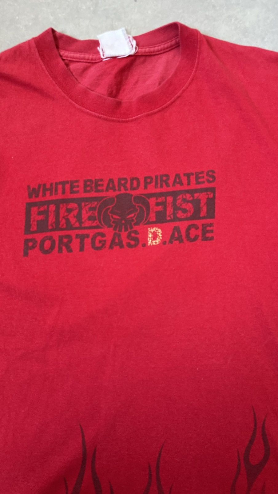 One Piece VINTAGE PORTGAS D AGE WHITE BEARD ONE PIECE TEE Size US M / EU 48-50 / 2 - 2 Thumbnail