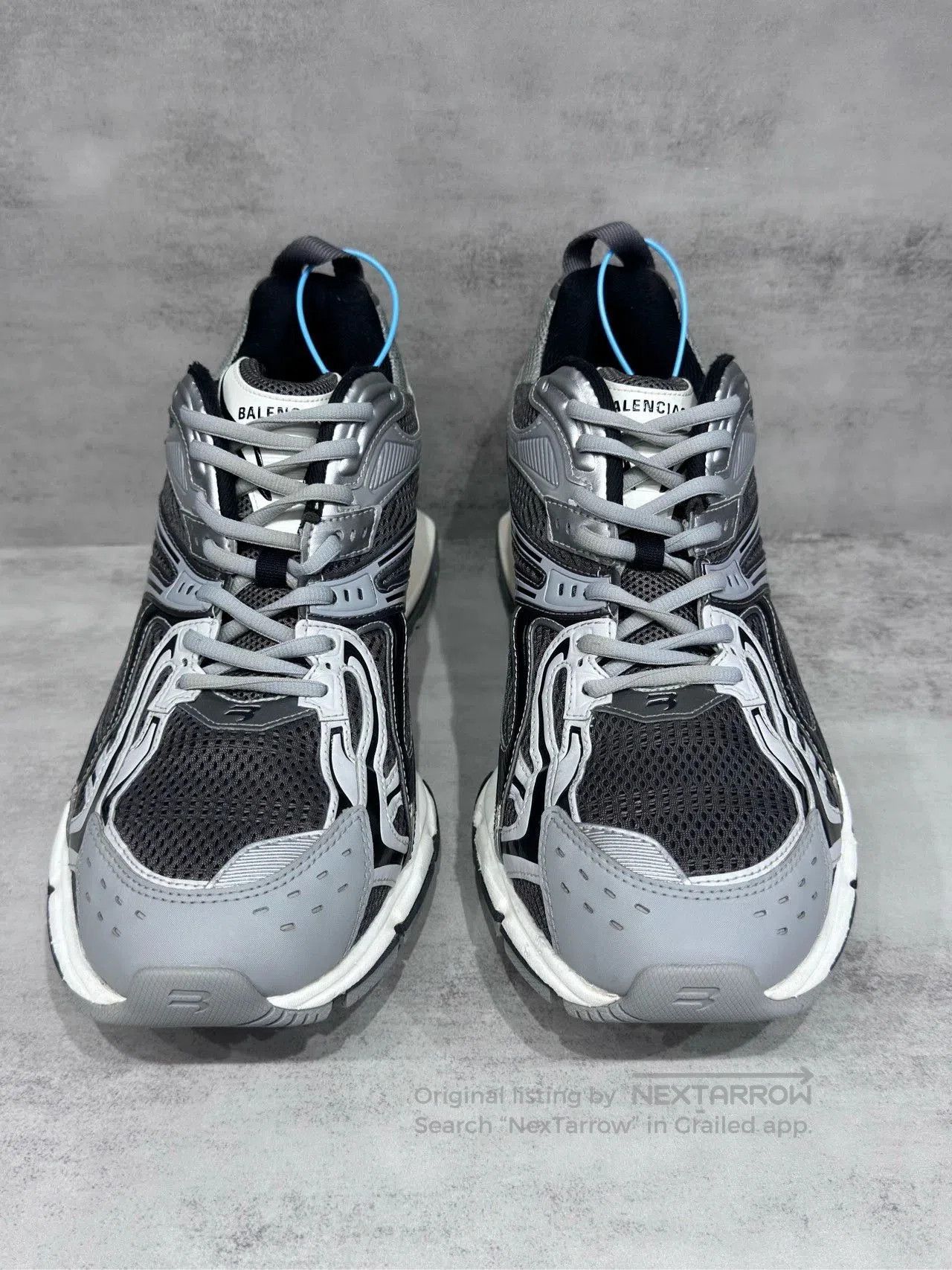 Balenciaga Balenciaga X-PANDER Distressed Sneakers. Size US 12 / EU 45 - 4 Thumbnail