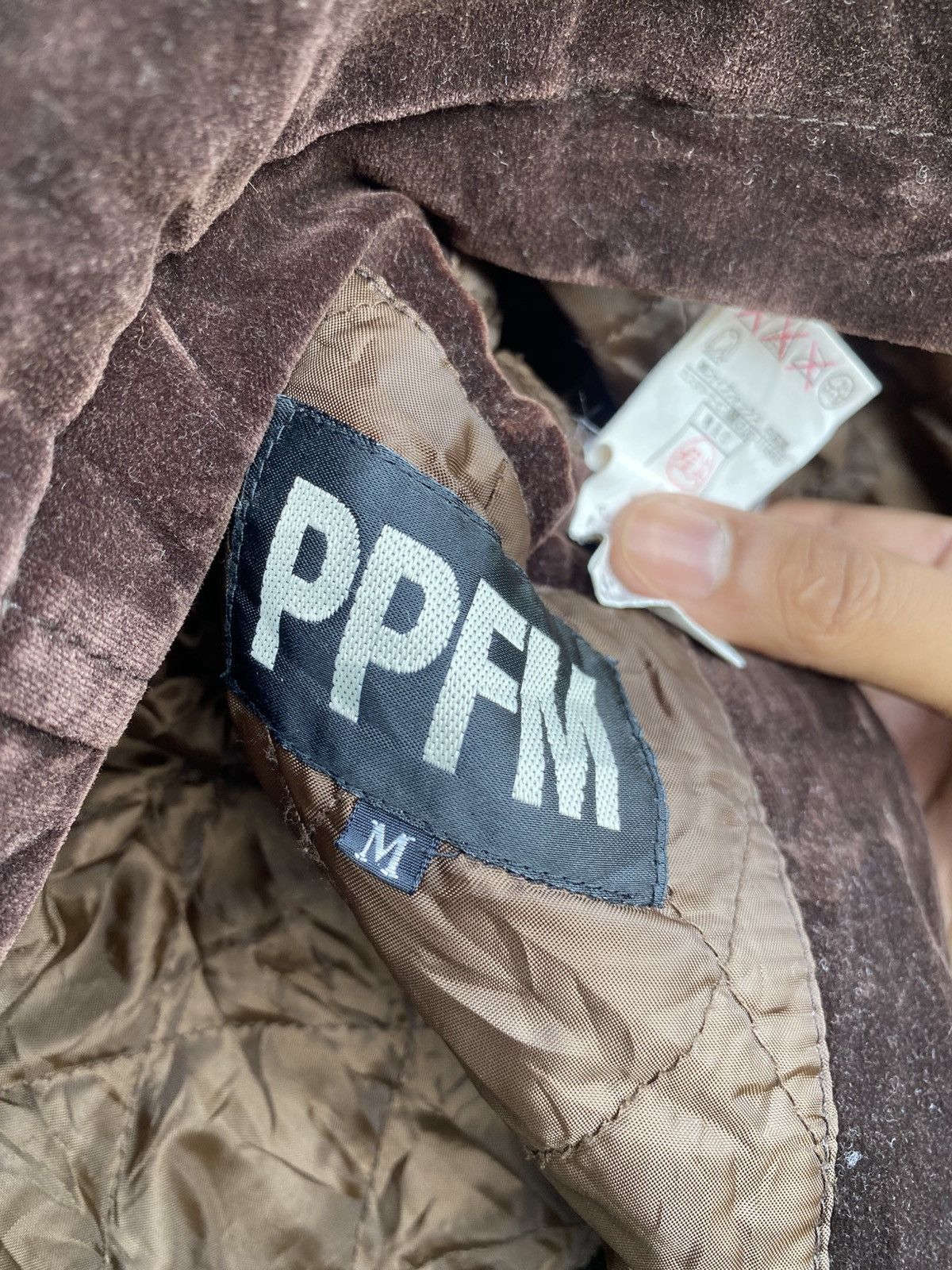 Japanese Brand Vintage PPFM Japanese Brand Velvet Jacket Size M / US 6-8 / IT 42-44 - 7 Thumbnail