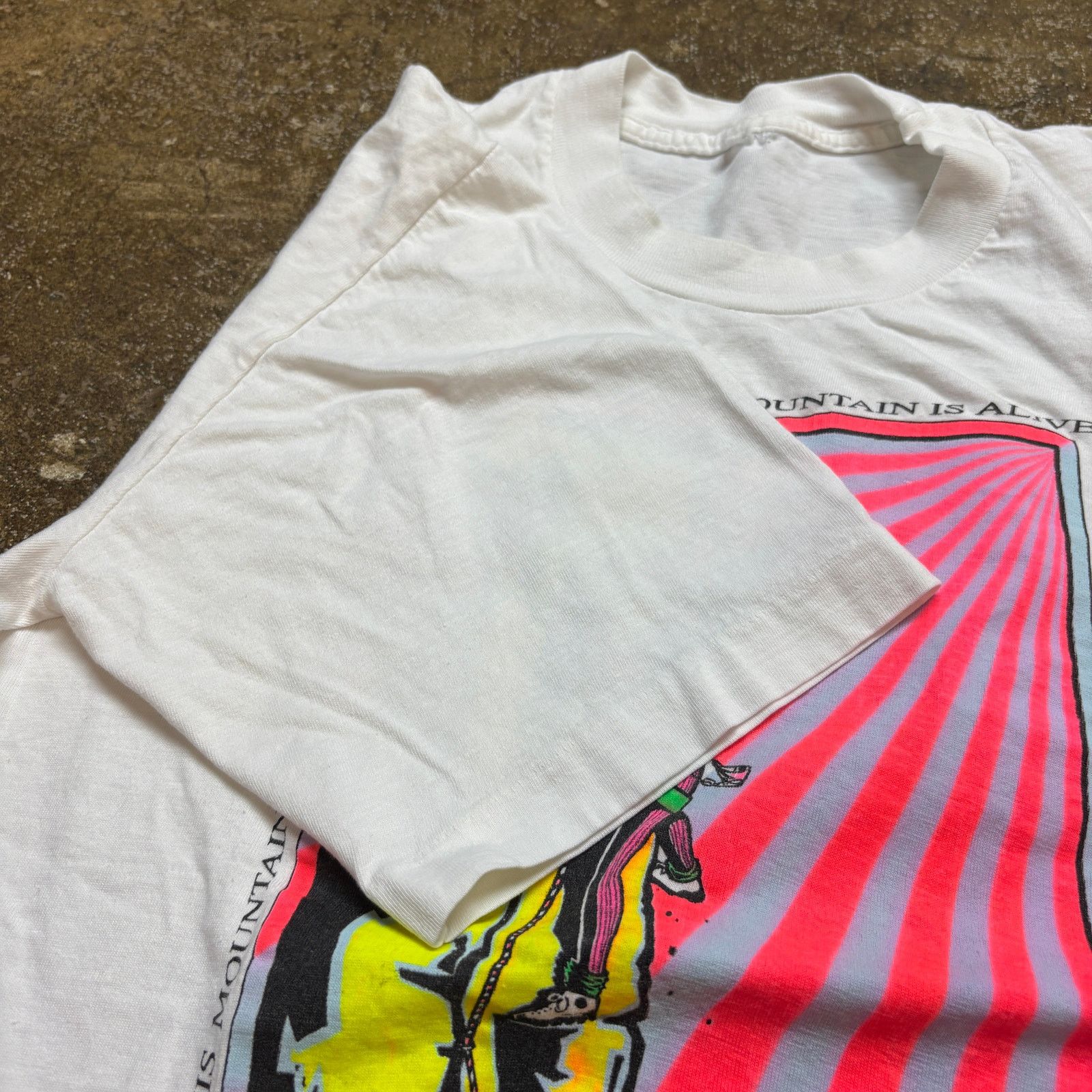 Jansport × Vintage VTG 90s Jansport The Power of Sports Rock Climbing Shirt M Size US M / EU 48-50 / 2 - 4 Thumbnail
