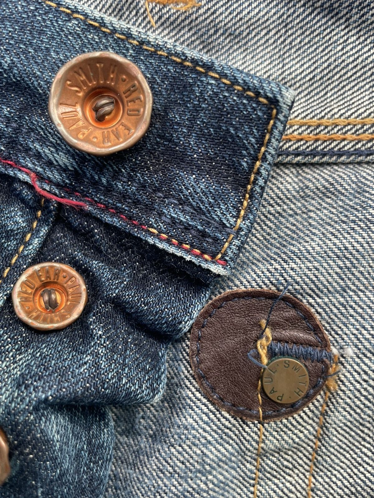Paul Smith Red Ear Paul Smith Red Ear Faded Distresed Denim Size US 32 / EU 48 - 20 Thumbnail