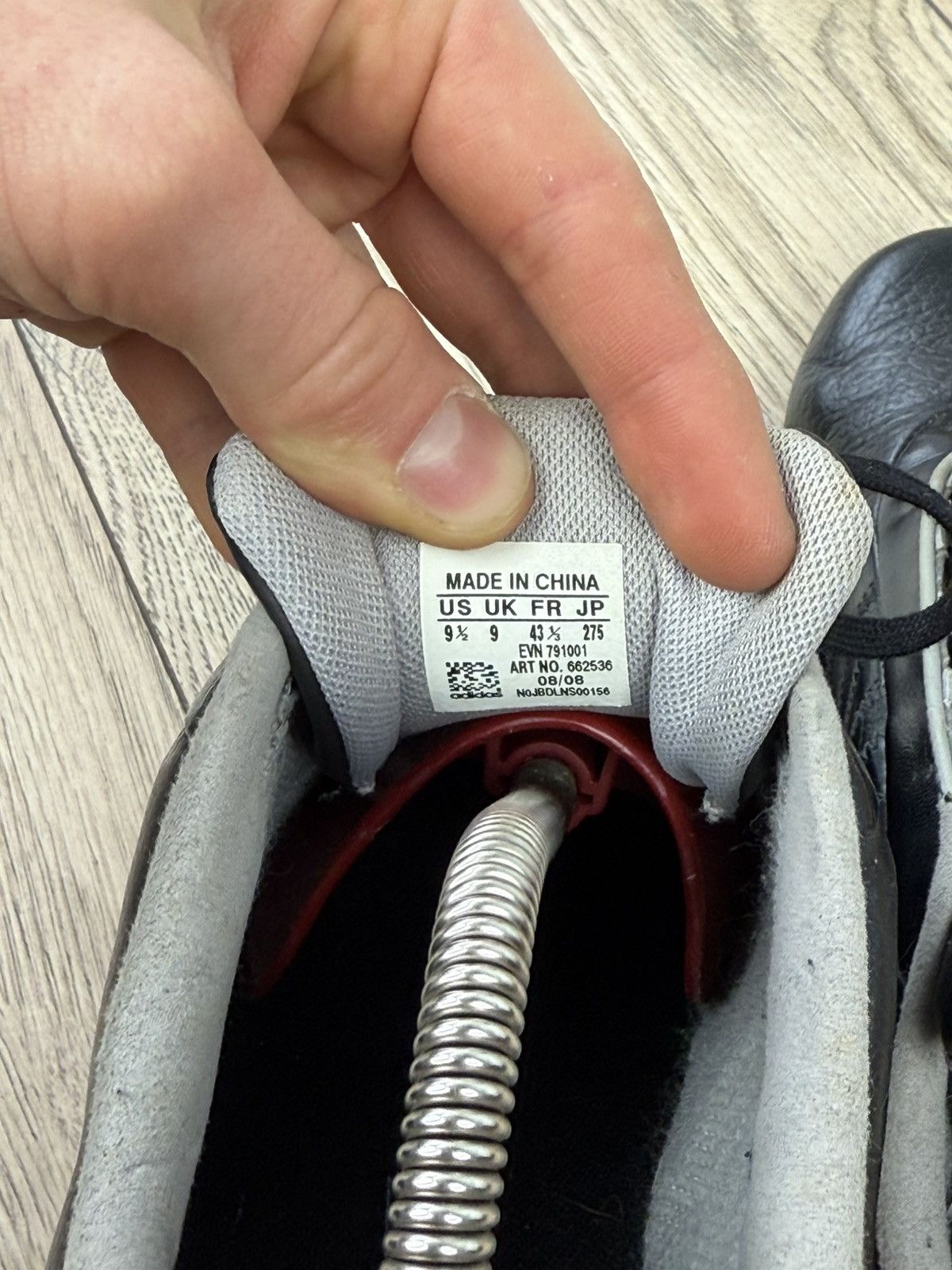 Adidas × Vintage Adidas Goodyear 00sLeather Driving Shoes Vintage Y2k Hype Size US 9.5 / EU 42-43 - 10 Thumbnail