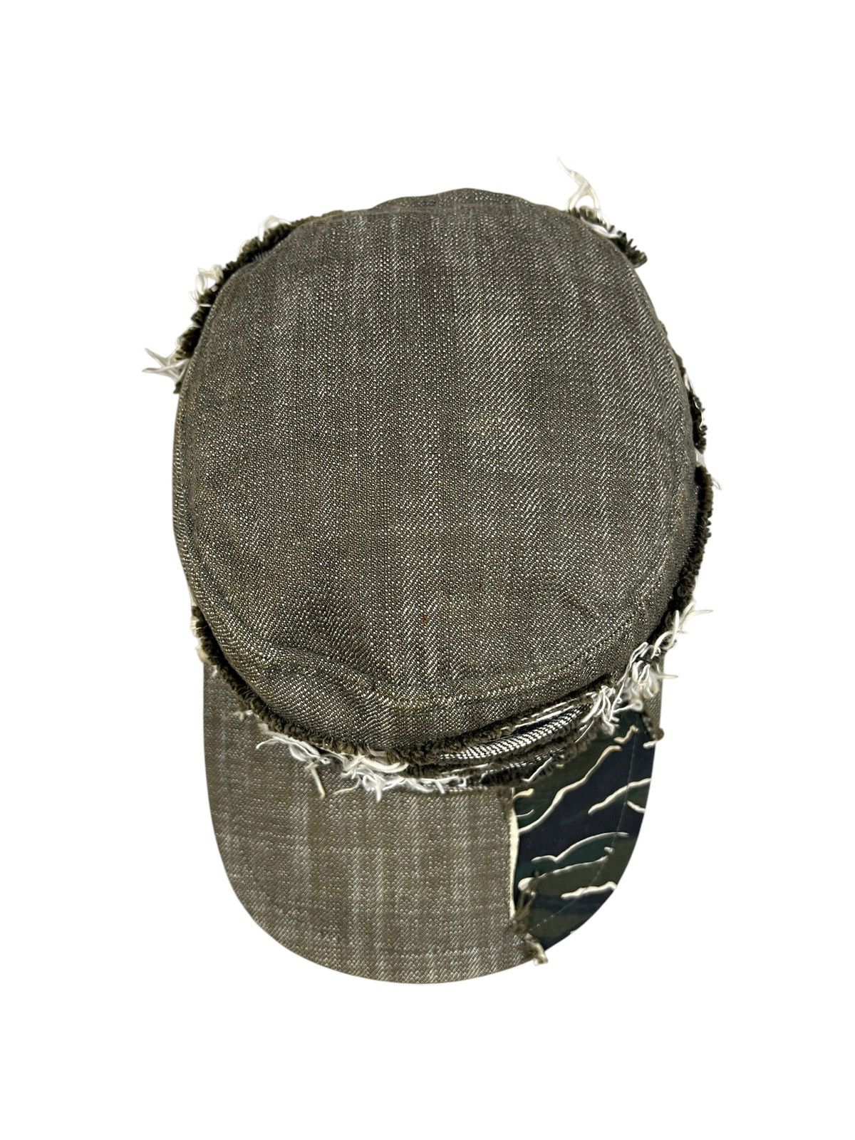 Avirex Avirex Tiger Stripes Distressed Army Hat Size ONE SIZE - 3 Thumbnail