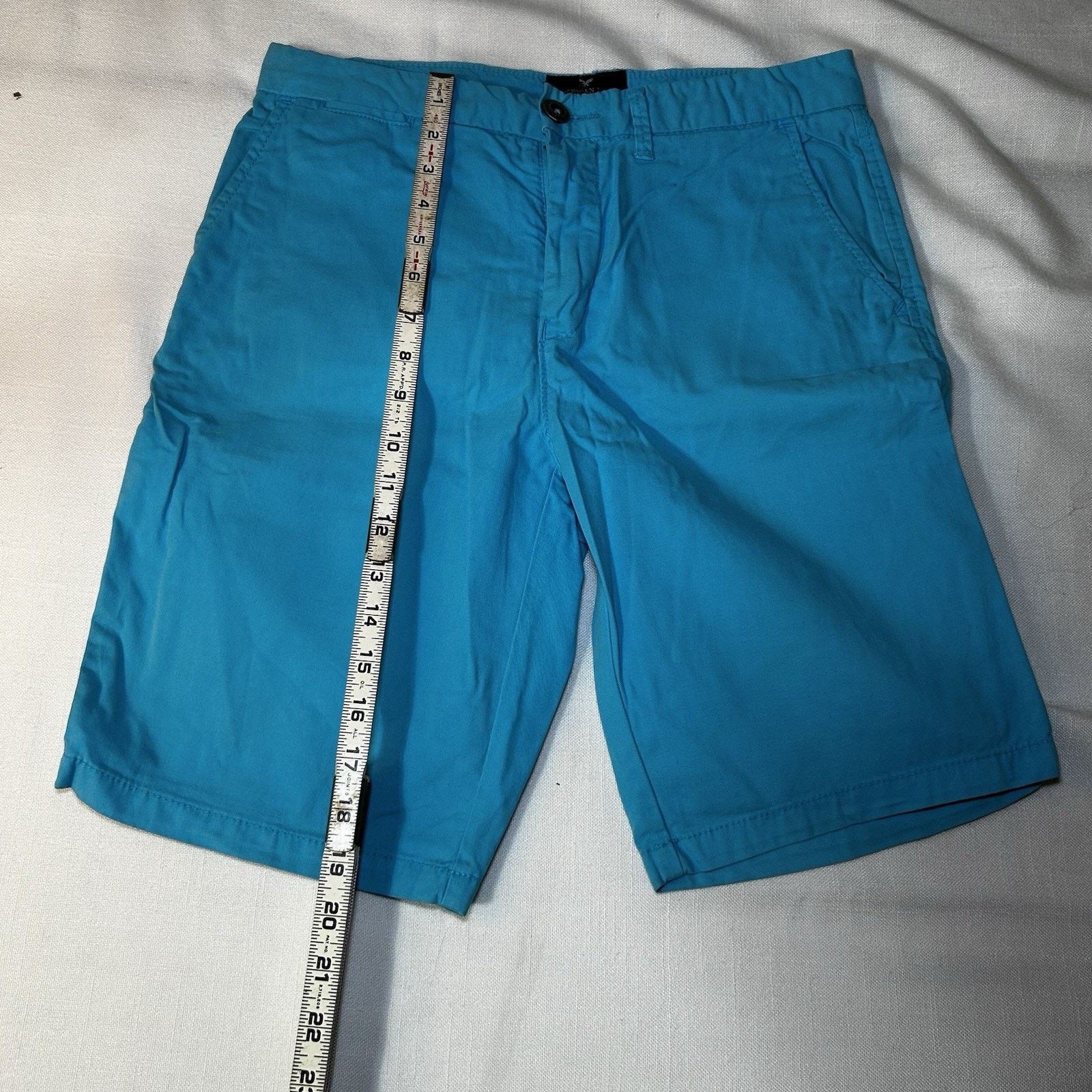 American Eagle Outfitters American Eagle Shorts Men 28 Chino Classic Fit Flat Front Size US 28 / EU 44 - 3 Thumbnail