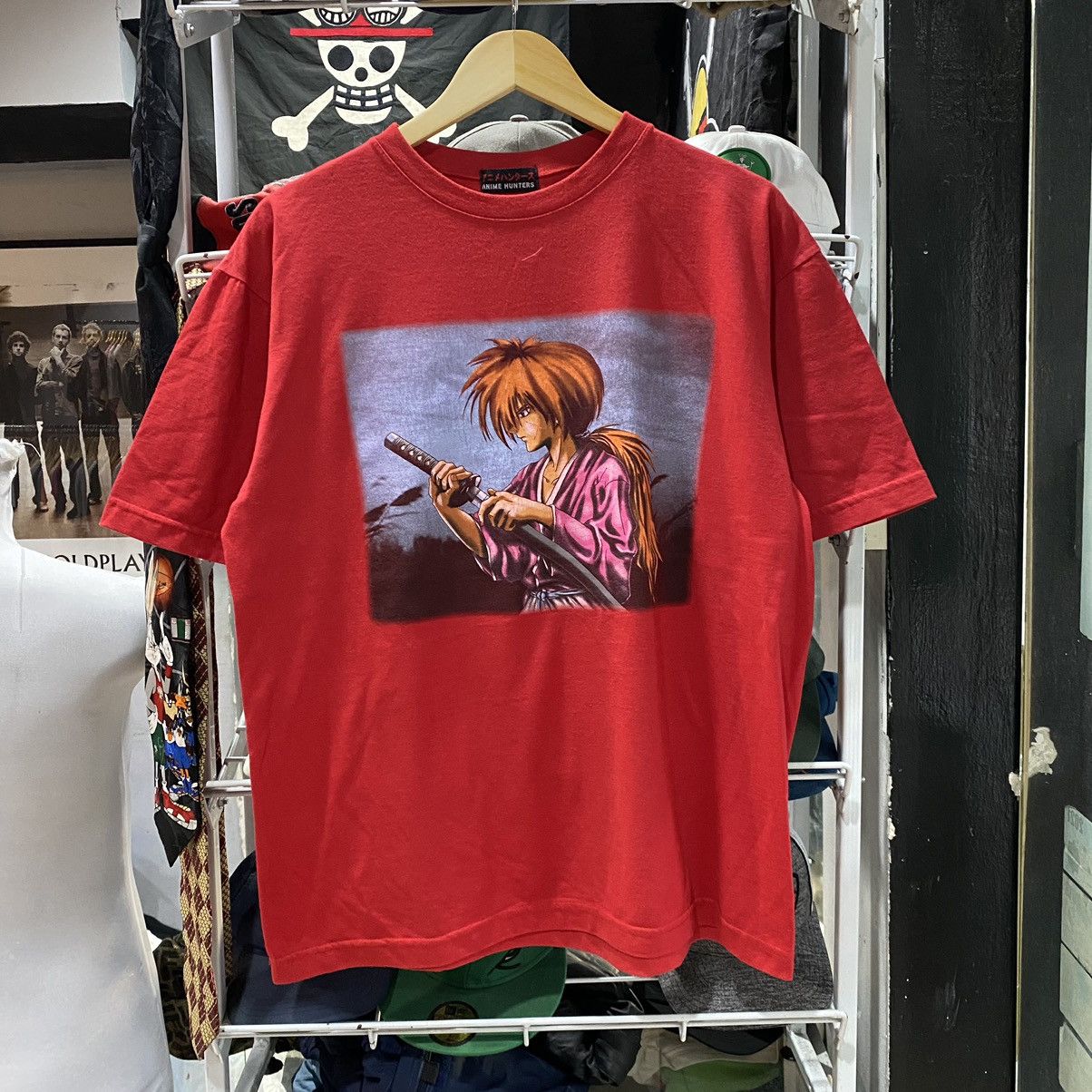Anime × Vintage Rare Vintage Anime Hunter Samurai Manga Almost Like New Tee Size US L / EU 52-54 / 3 - 1 Thumbnail