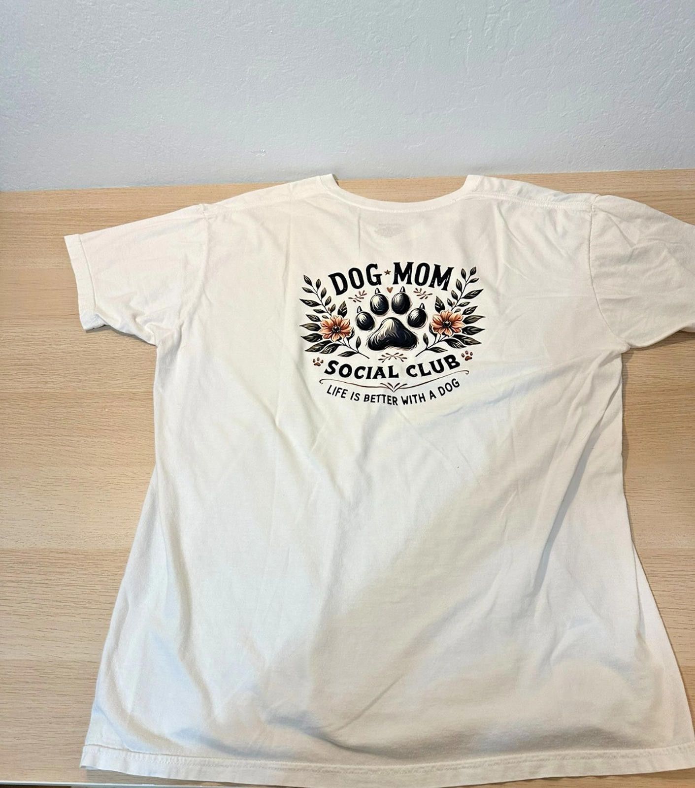 Nordstrom Dog Mom T-Shirt Size L / US 10 / IT 46 - 5 Thumbnail