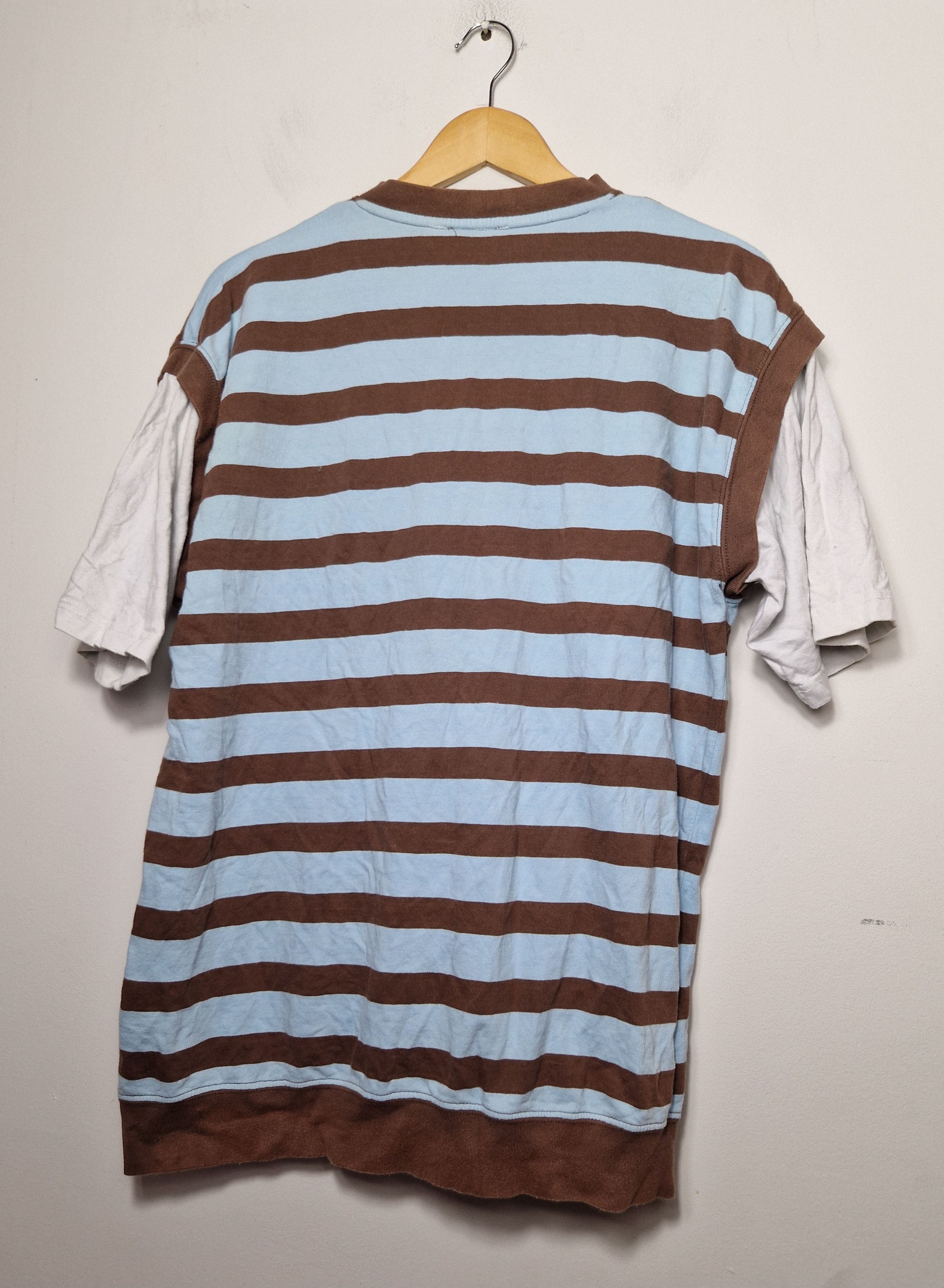 Timberland × Vintage Timberland vintage stripped vest t-shirt skate y2k Size US XL / EU 56 / 4 - 4 Thumbnail