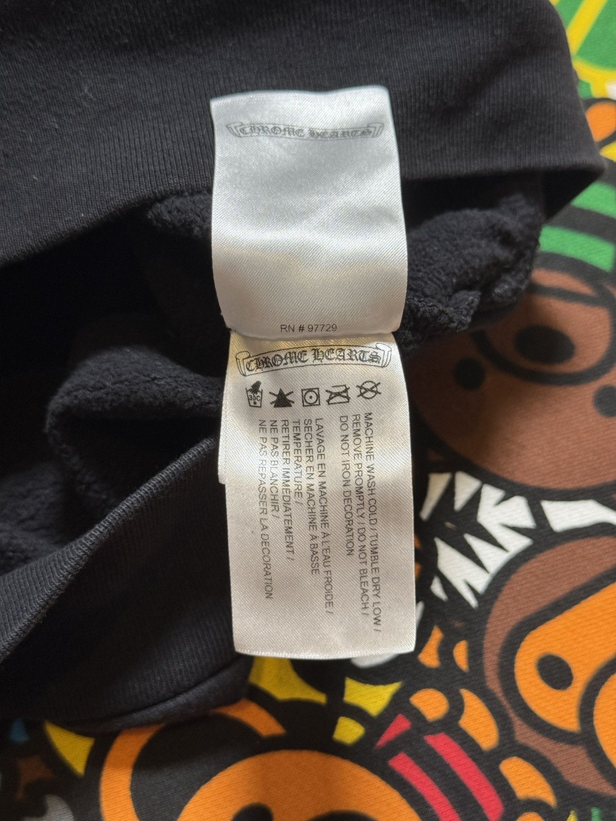Chrome Hearts Chrome Hearts Black Script Pullover Hoodie Size US M / EU 48-50 / 2 - 10 Thumbnail
