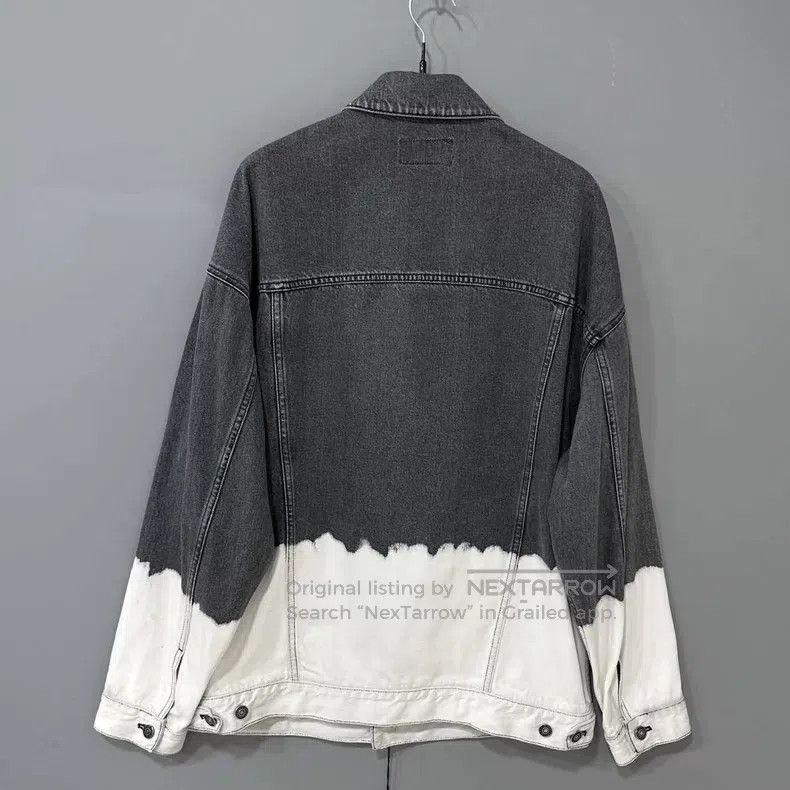 Givenchy Givenchy Black and white color-washed denim jacket Size US M / EU 48-50 / 2 - 3 Thumbnail