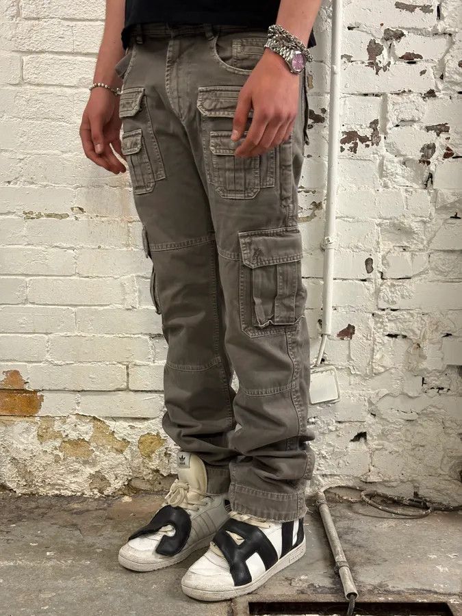 Dolce & Gabbana AW2008 Dolce & Gabbana Multi-Pocket Grey Cargo Pants Size US 32 / EU 48 - 3 Thumbnail
