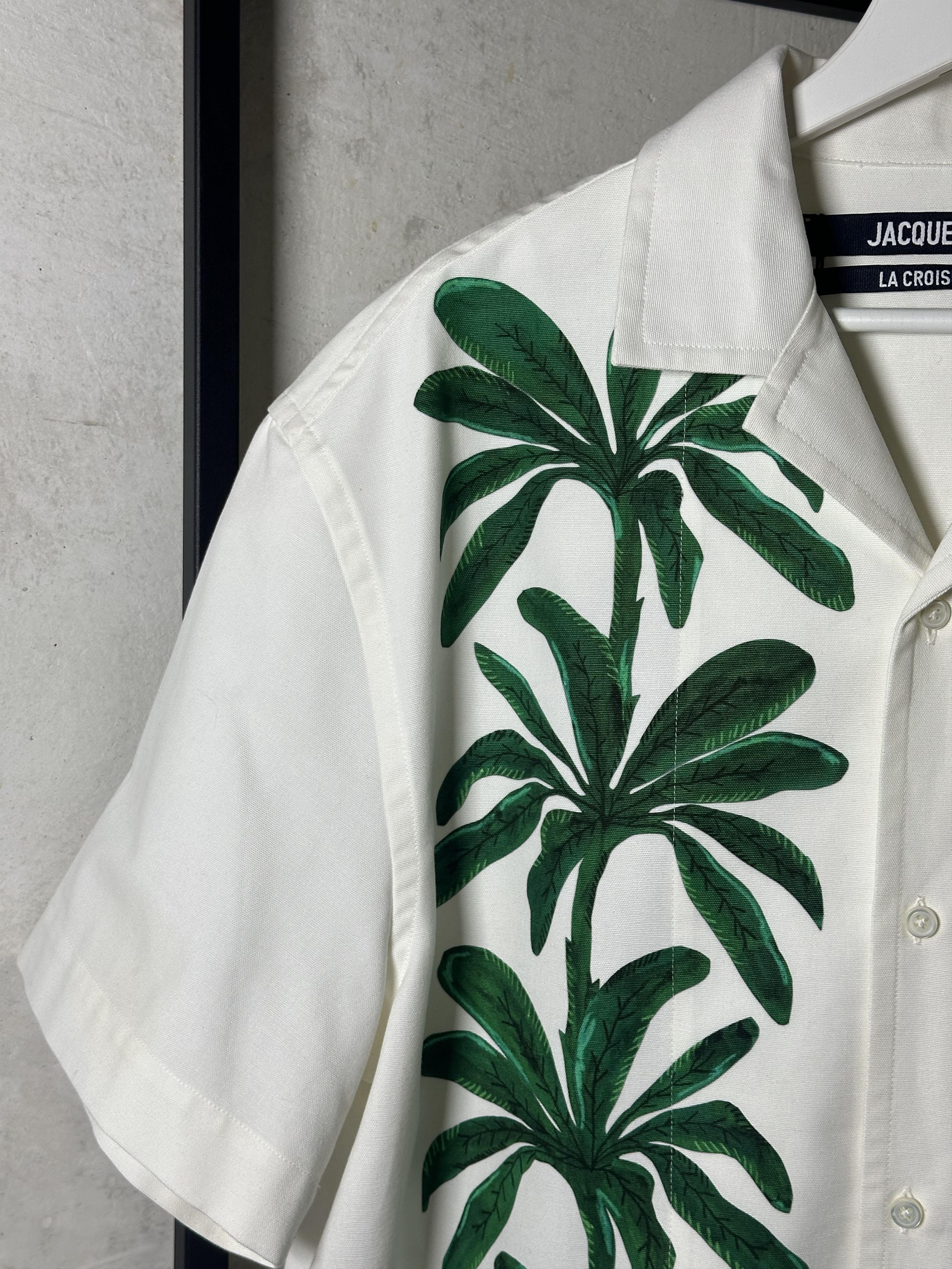 Jacquemus Jacquemus La Chemise Jean Printed Canvas Shirt Size US M / EU 48-50 / 2 - 3 Thumbnail