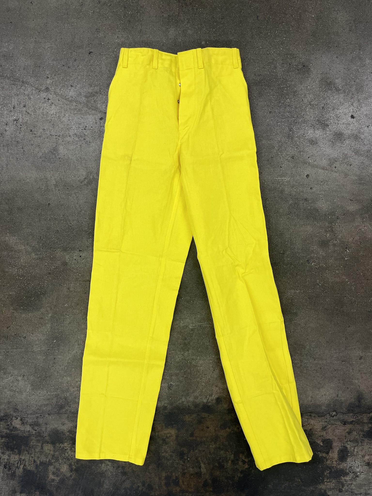 image of Van Moer By Dickies Stretch Waist Workpants in Yellow, Men's (Size 28)