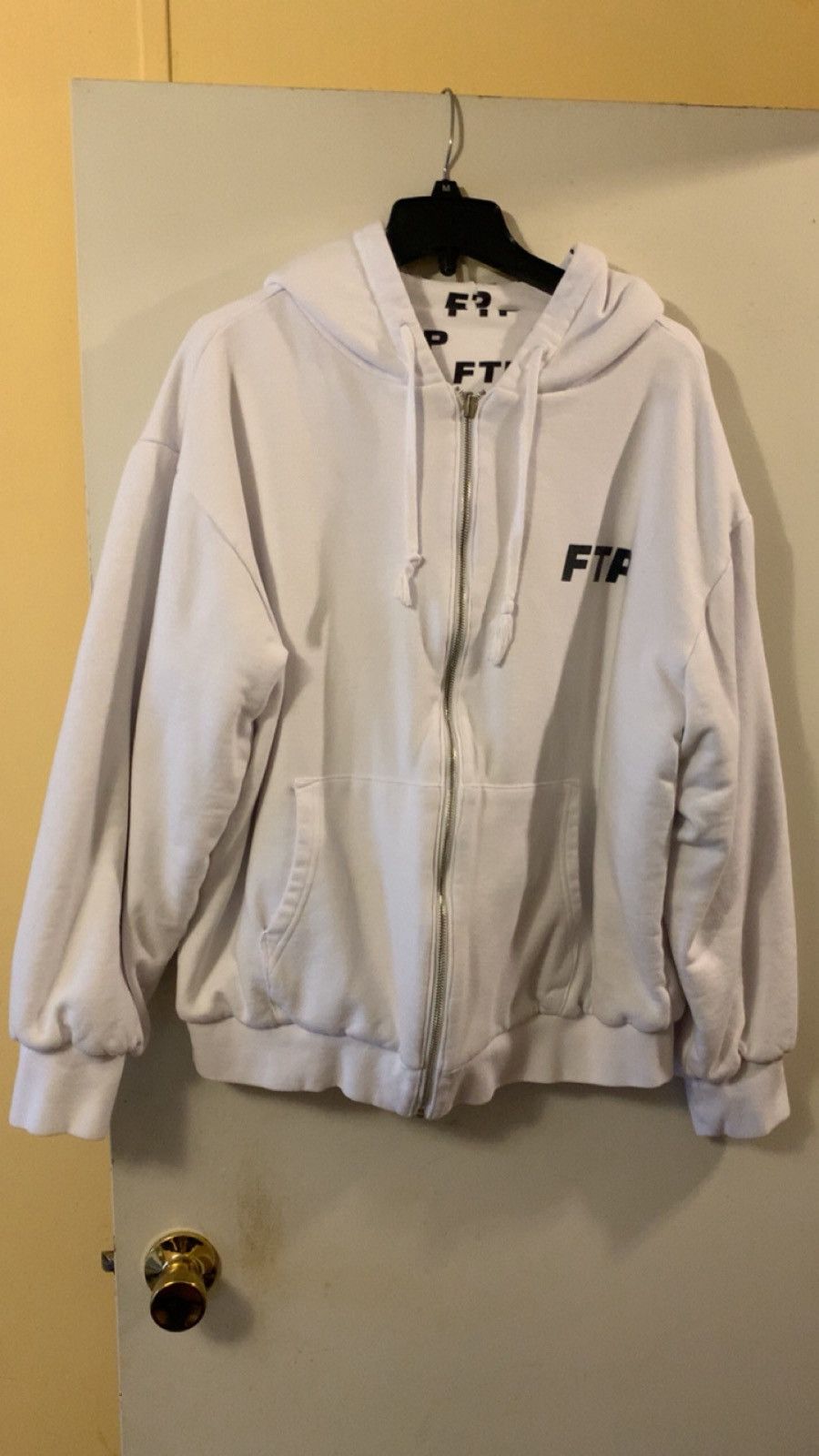 Fuck The Population FTP all over reversible hoodie | Grailed