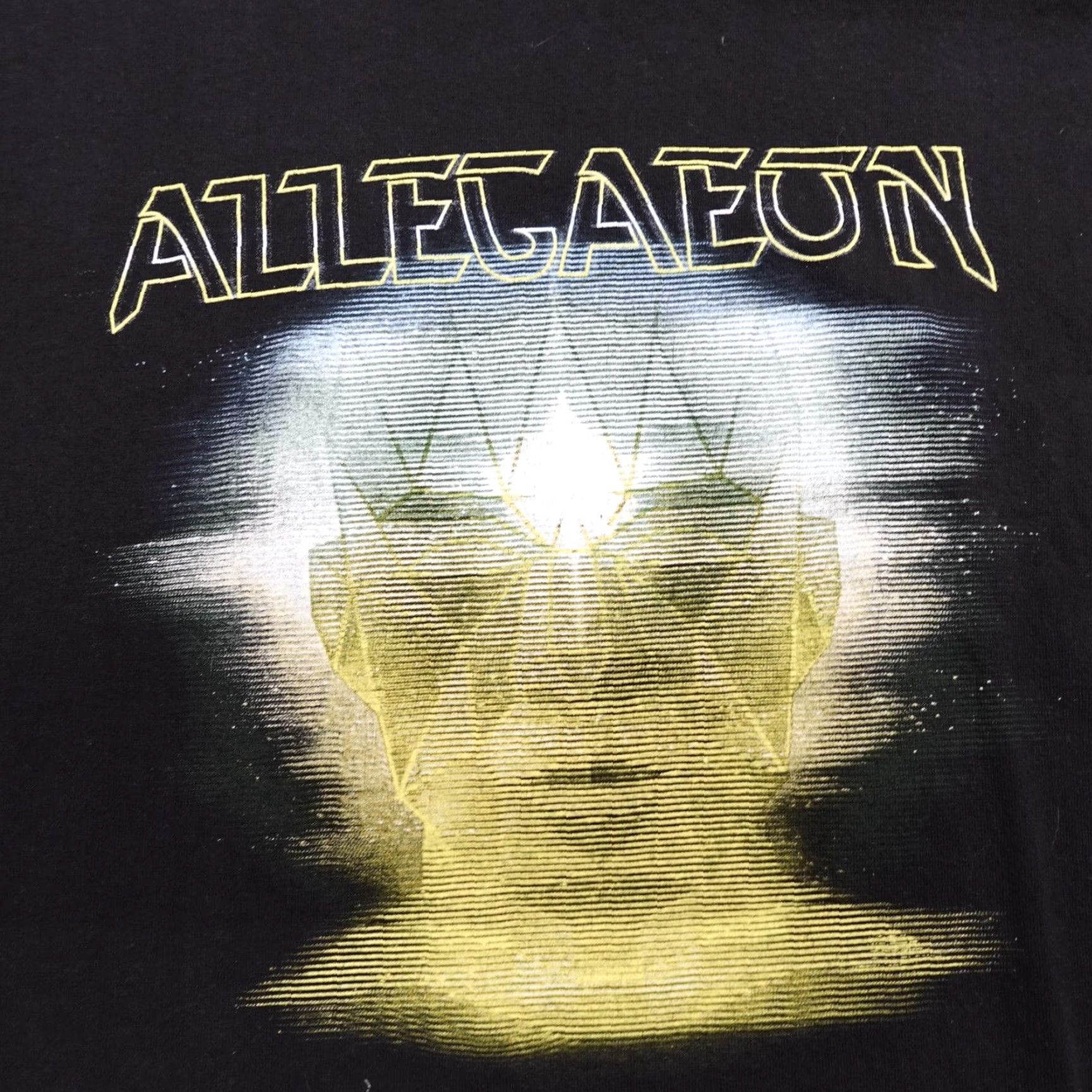 Gildan Gildan Allegaeon Shirt Black 2XL Short Sleeve Crew Neck Cotton Mens Heavy Metal Band T-Shirt Size US XXL / EU 58 / 5 - 2 Thumbnail