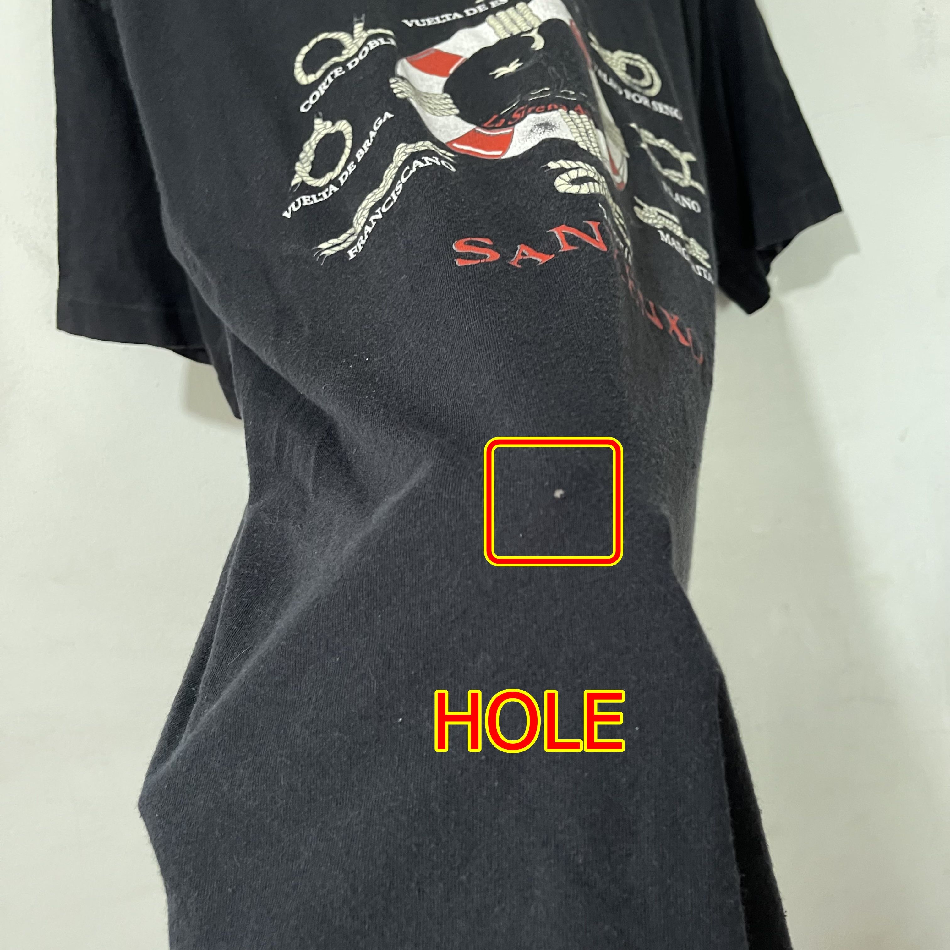 Vintage Vintage 90s Sanxenxo Nautical T-Shirt Size US S / EU 44-46 / 1 - 8 Thumbnail