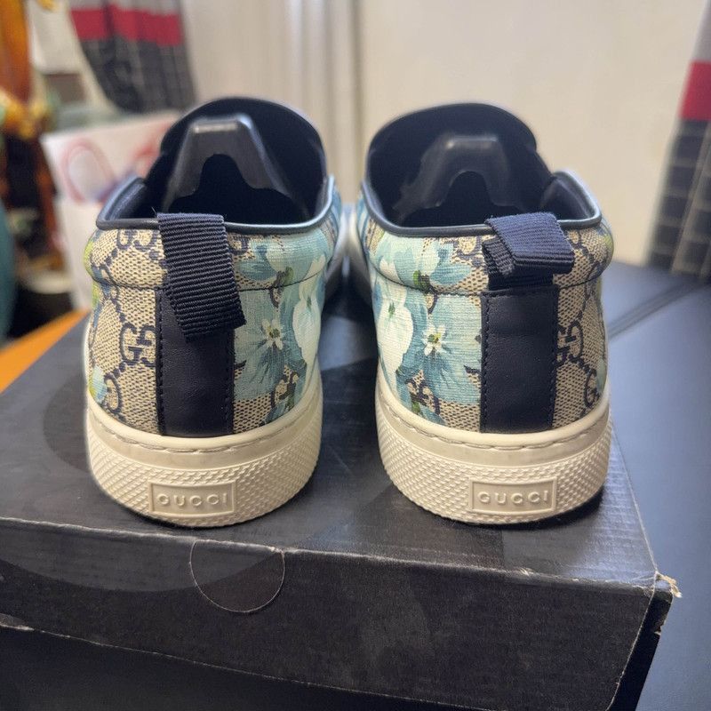 Gucci Gucci Floral Slip-On Sneakers for Men Size US 10.5 / EU 43-44 - 3 Thumbnail