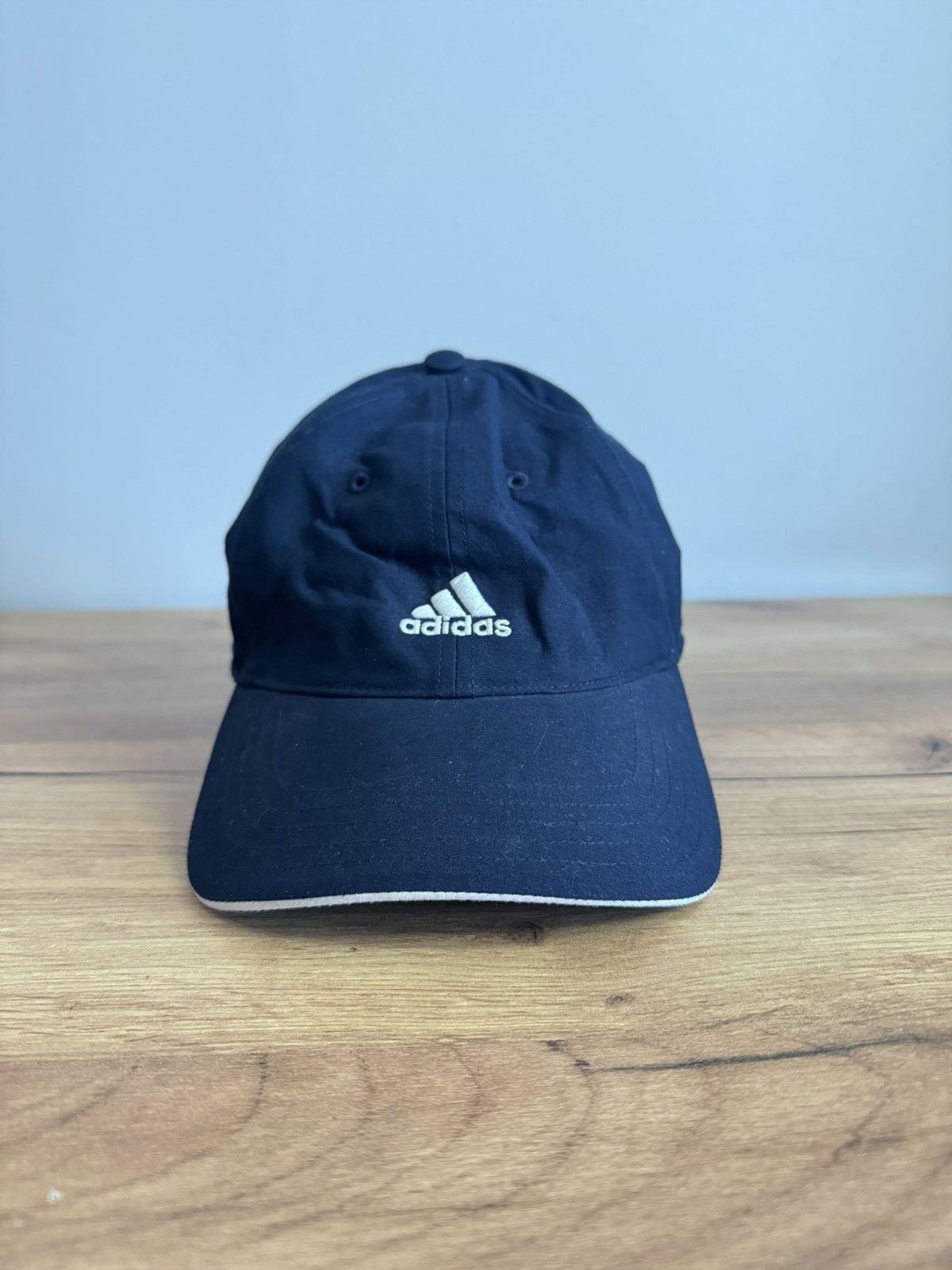 Adidas Adidas Navy Cap Hat Size ONE SIZE - 1 Thumbnail