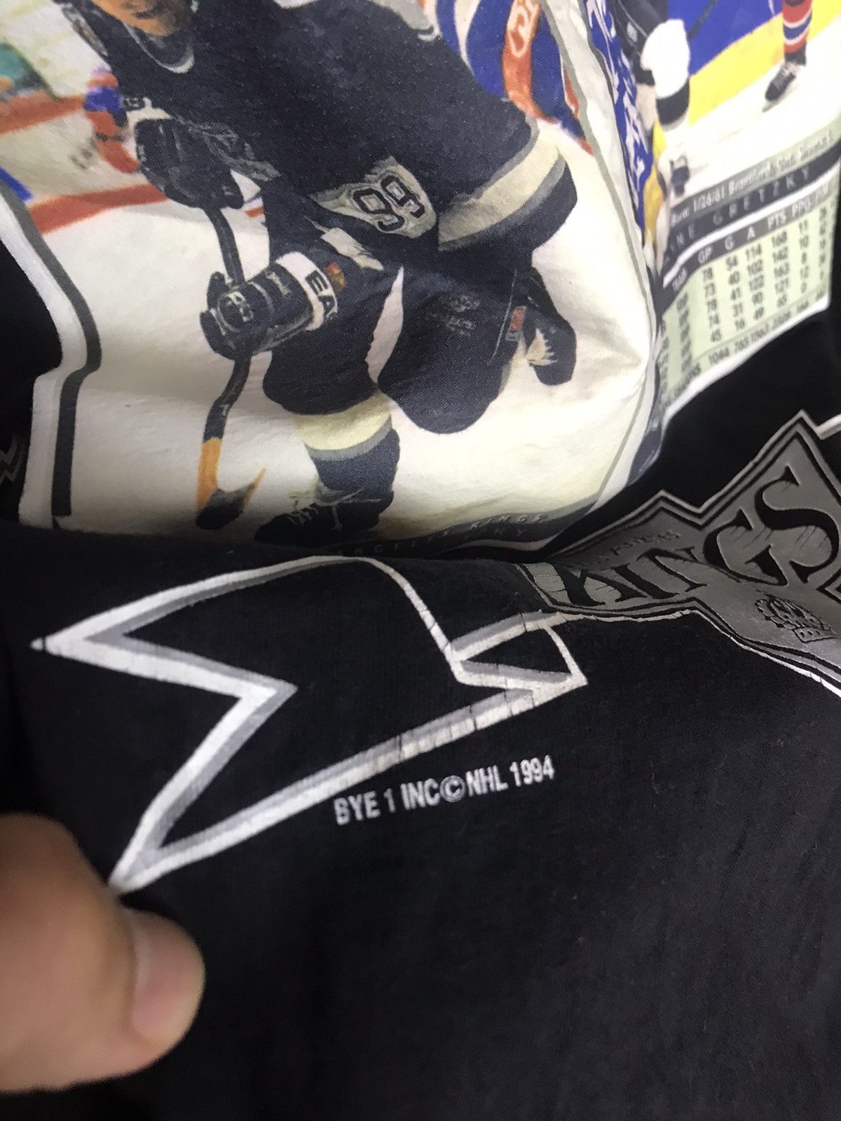 NHL Vintage NHL 1994 Los Angeles Kings t-shirt Size US XL / EU 56 / 4 - 4 Thumbnail