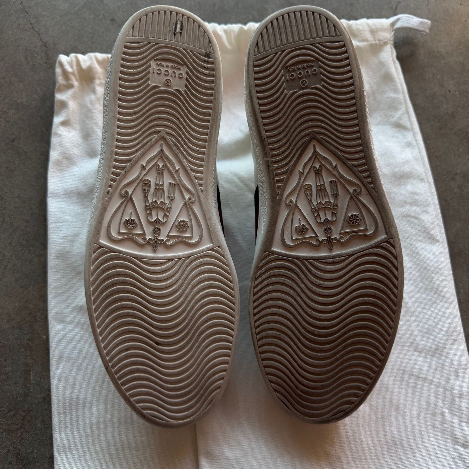 Gucci Gucci Ace Sneaker Embroidered Bees Size US 8.5 / EU 41-42 - 7 Thumbnail