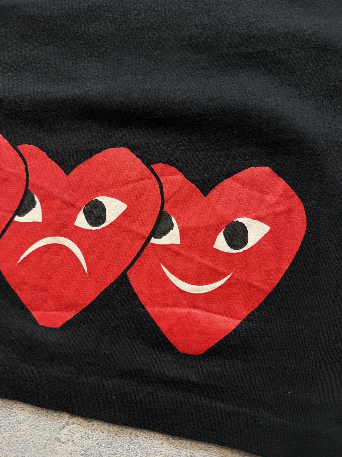 Comme des Garcons PLAY PLAY COMME DES GARÇONS RARE RETRO TEE BIG LOGO Size US S / EU 44-46 / 1 - 9 Thumbnail