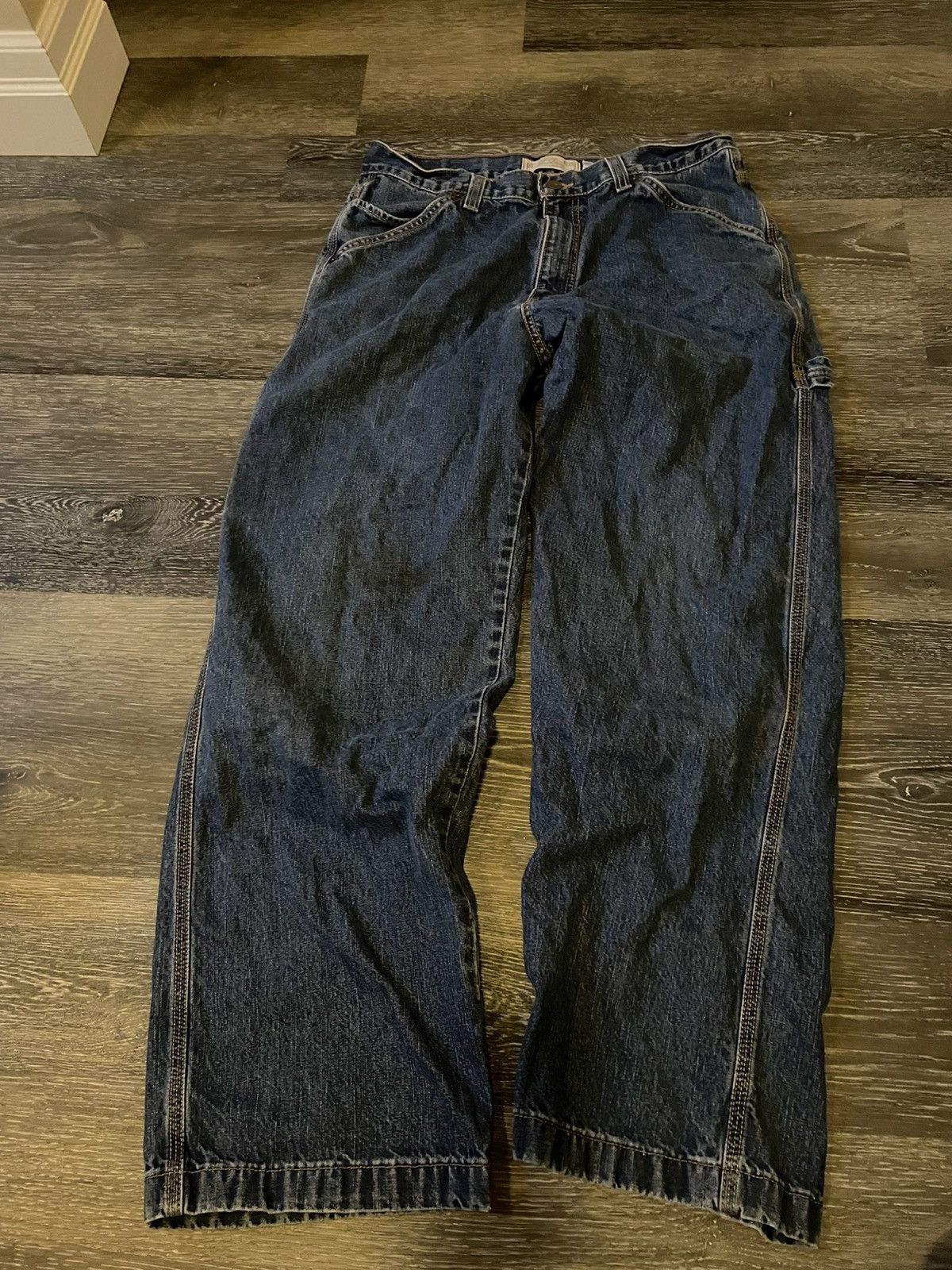 Lee Vintage Levi strauss blue carpenter jeans Size US 34 / EU 50 - 1 Thumbnail