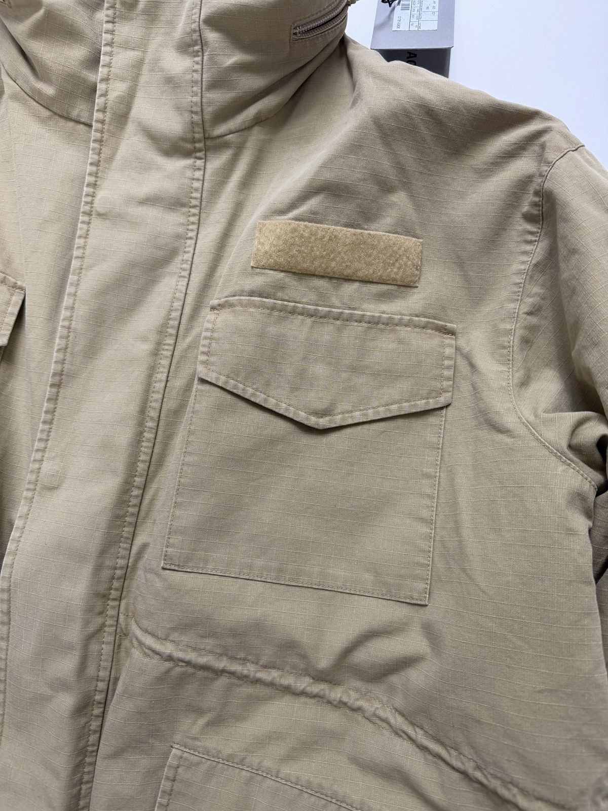 Balenciaga Balenciaga C Shape Military Ripstop Jacket Size US M / EU 48-50 / 2 - 9 Thumbnail