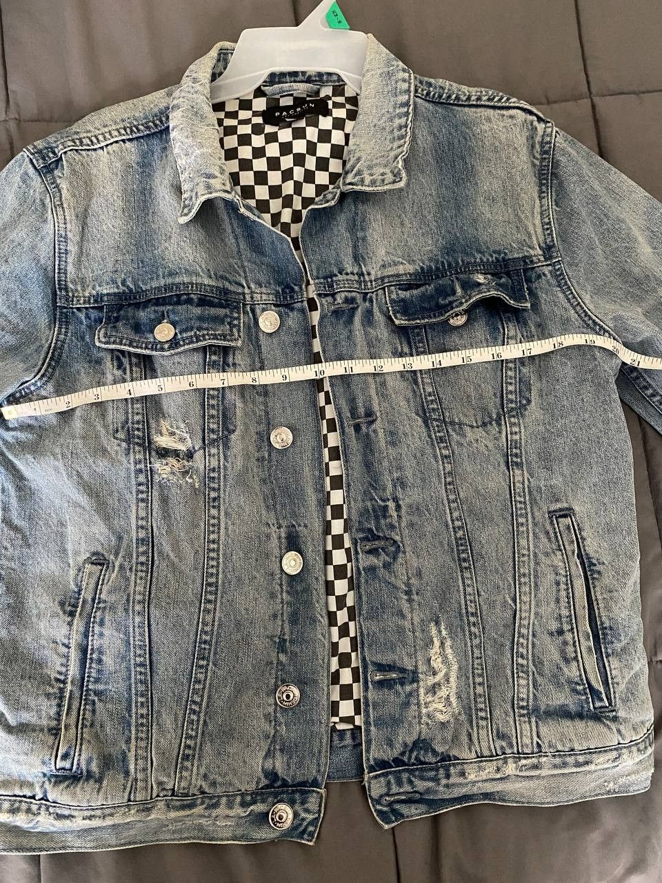 Pacsun Pacsun Distressed Denim Jean Jacket Size US M / EU 48-50 / 2 - 10 Thumbnail