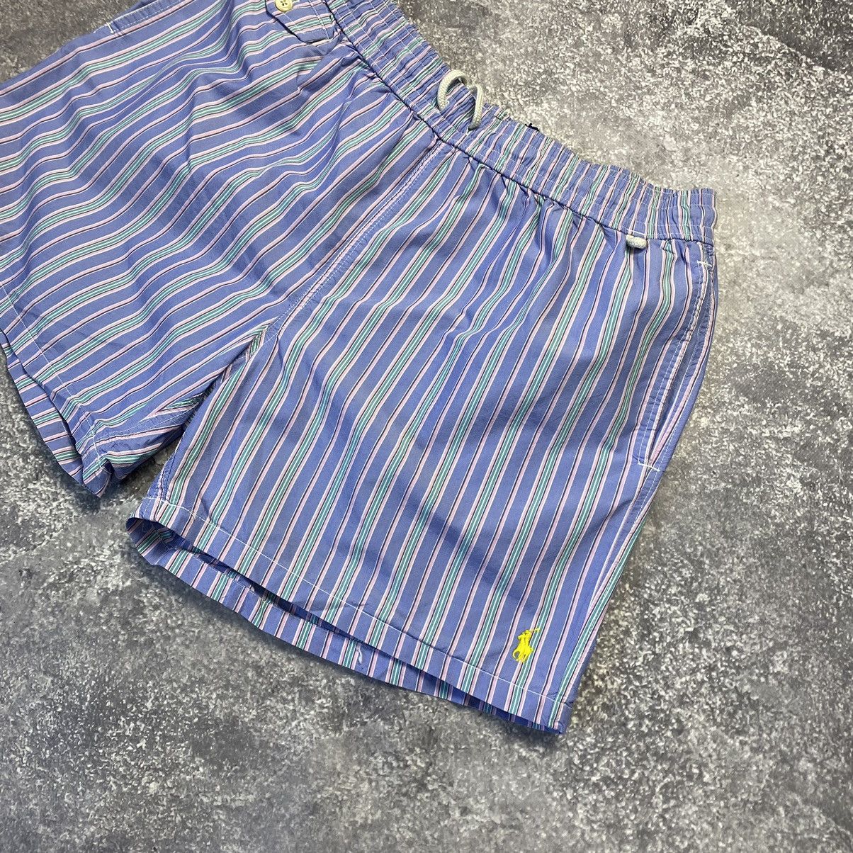 Vintage Vintage Polo Ralph Lauren Small Logo swimwear shorts Size US 36 / EU 52 - 2 Thumbnail