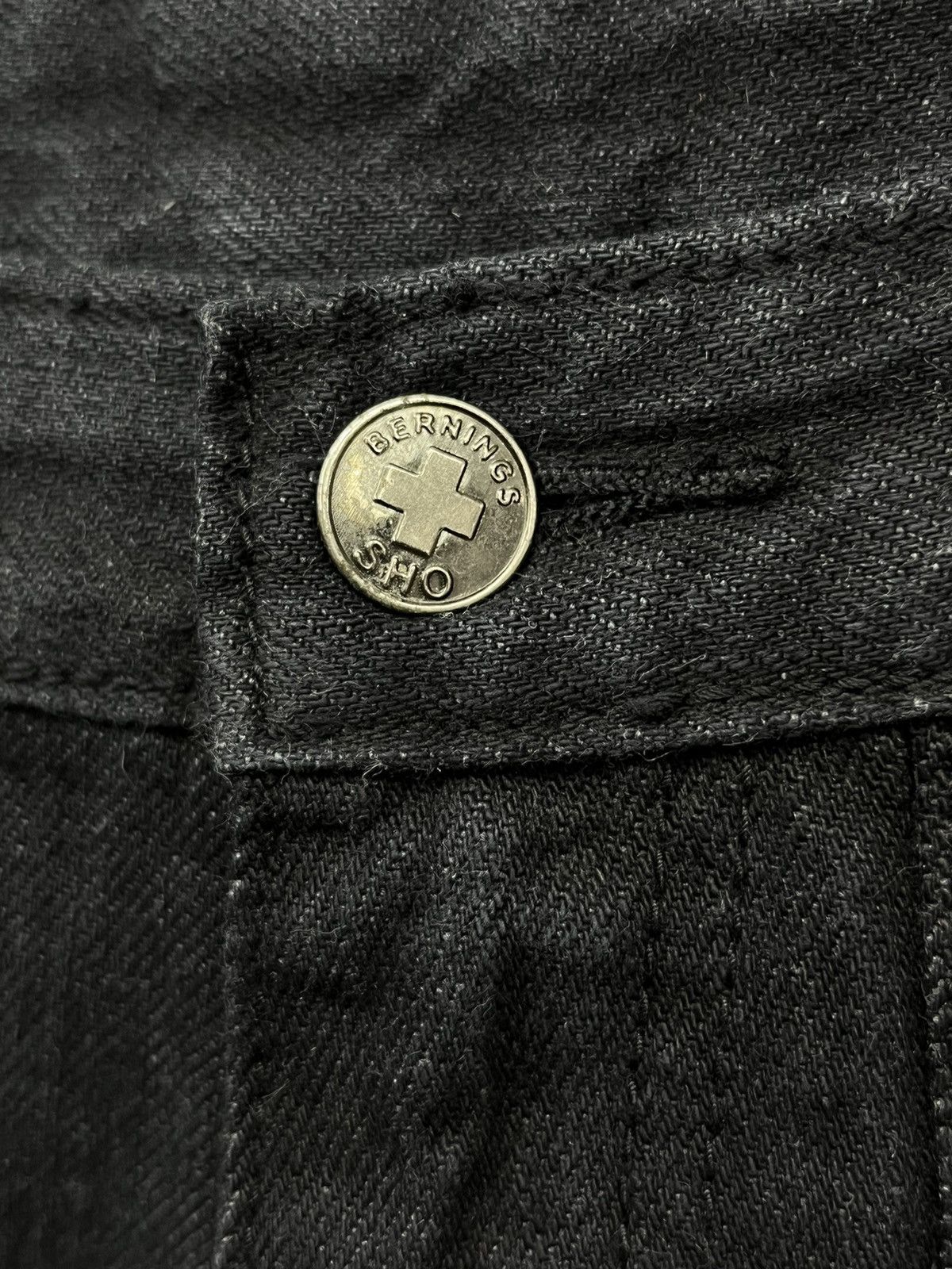 Seditionaries 🔥BERNINGS SHO Punk Bondage Multi Zipper Pocket Denim Cargo Size US 29 - 13 Thumbnail