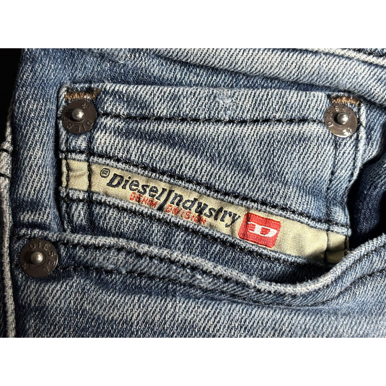 Diesel Diesel Safado-R Straight Distressed Jeans Men’s 31x32 Size US 31 - 6 Thumbnail
