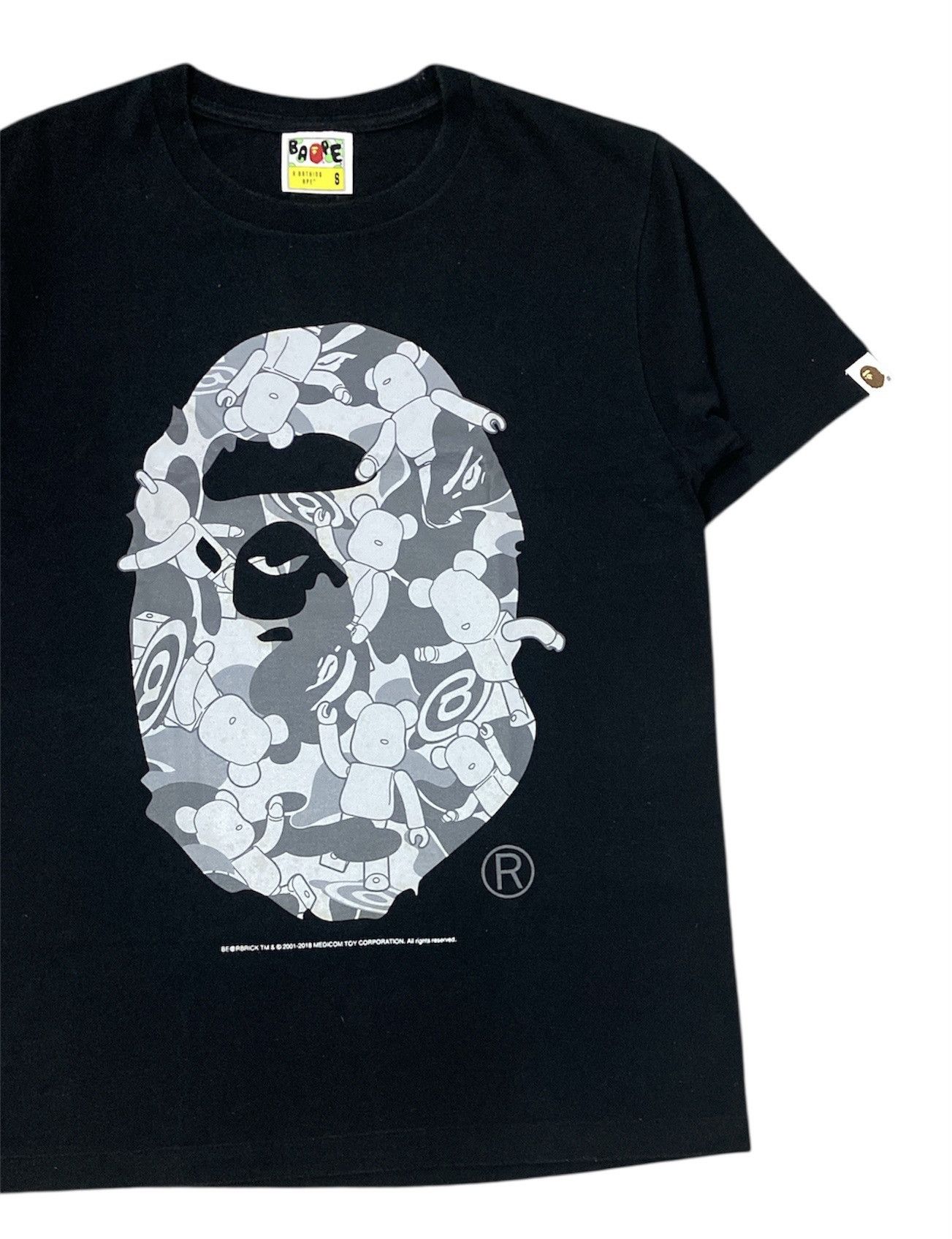 Bape Bape x Medicom Toys tee Size US S / EU 44-46 / 1 - 2 Thumbnail