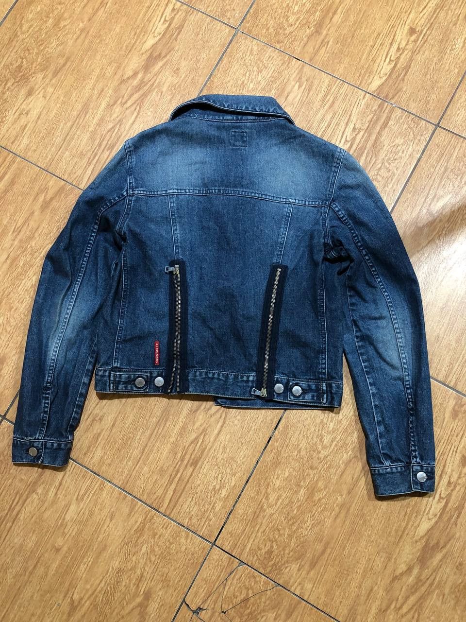 Miss Sixty Miss Sixty Denim Jacket Blue Hip Hop Streetwear 90s Y2K Size M / US 6-8 / IT 42-44 - 7 Thumbnail