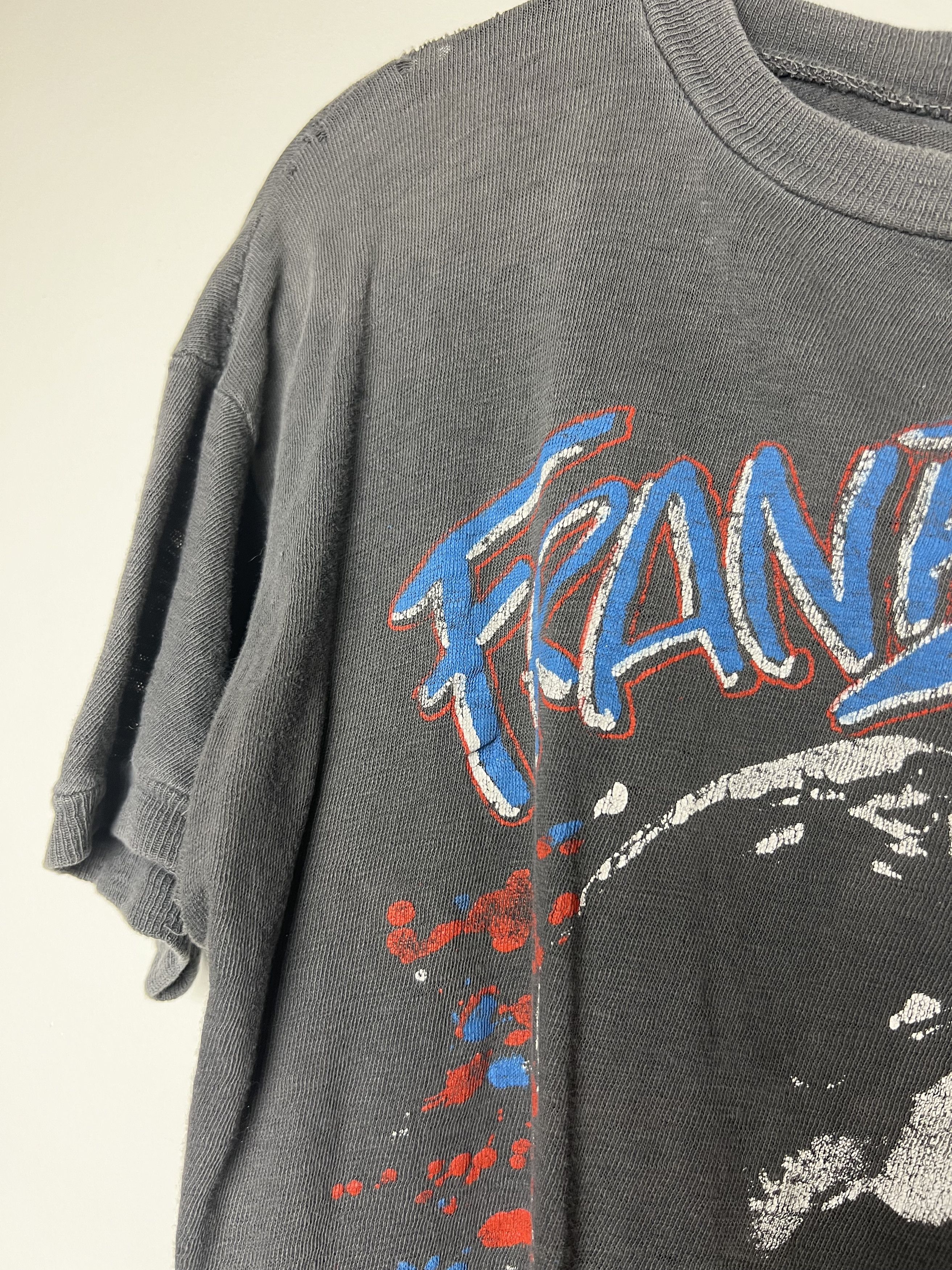 Vintage Vintage 1980's Frank Zappa Double Sided Concert T-Shirt Size US S / EU 44-46 / 1 - 4 Thumbnail