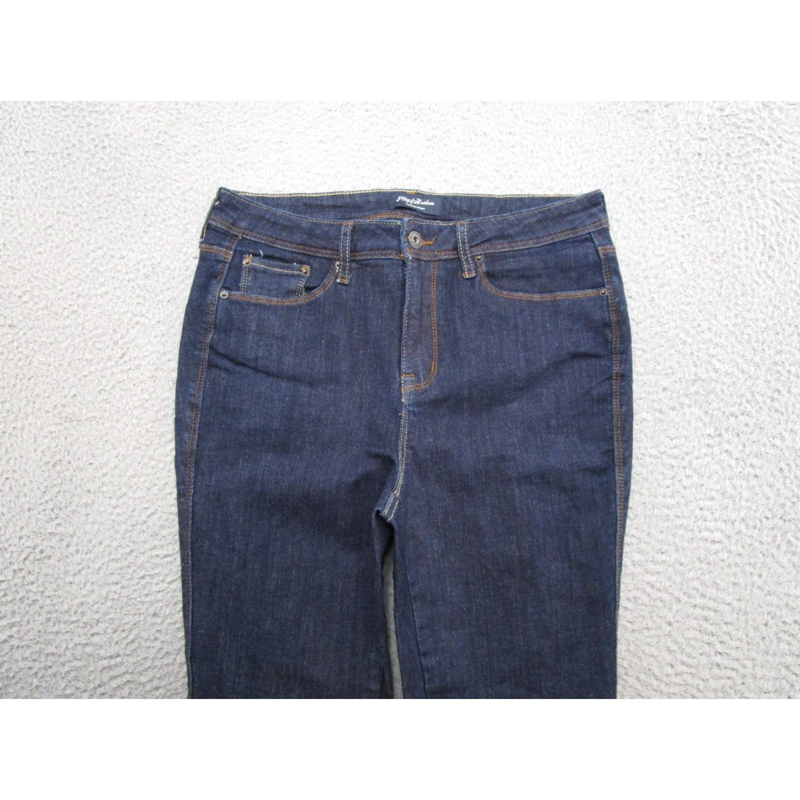 Flag & Anthem VINTAGE Flag & Anthem Premium Denim Dark Wash High Rise Skinny Jeans Women's Size 10 Size 32" / US 10 / IT 46 - 3 Thumbnail