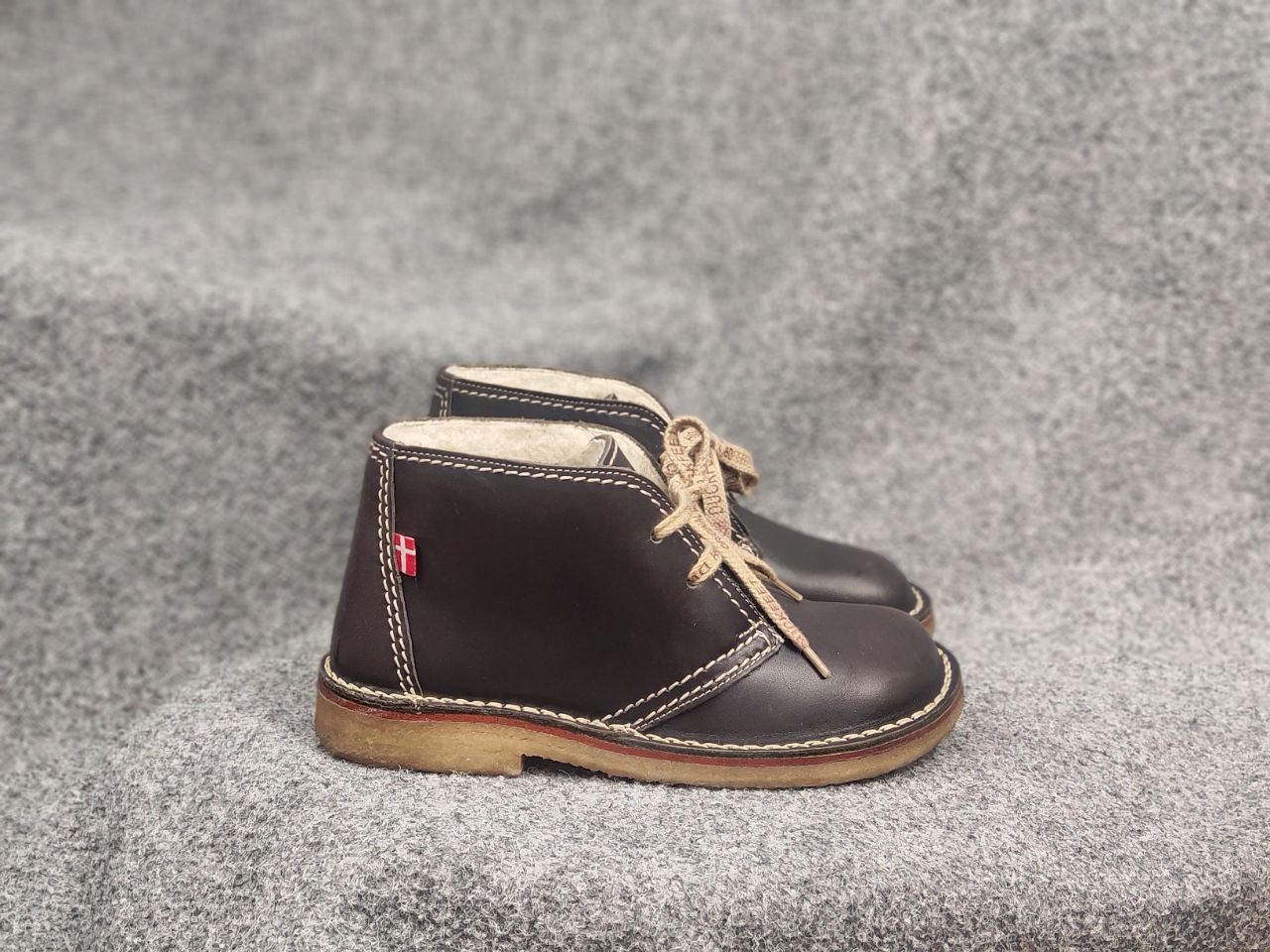 Duckfeet Duckfeet Sjælland Wool Lined Leather Desert Chukka Boots Size US 10 / IT 40 - 2 Thumbnail
