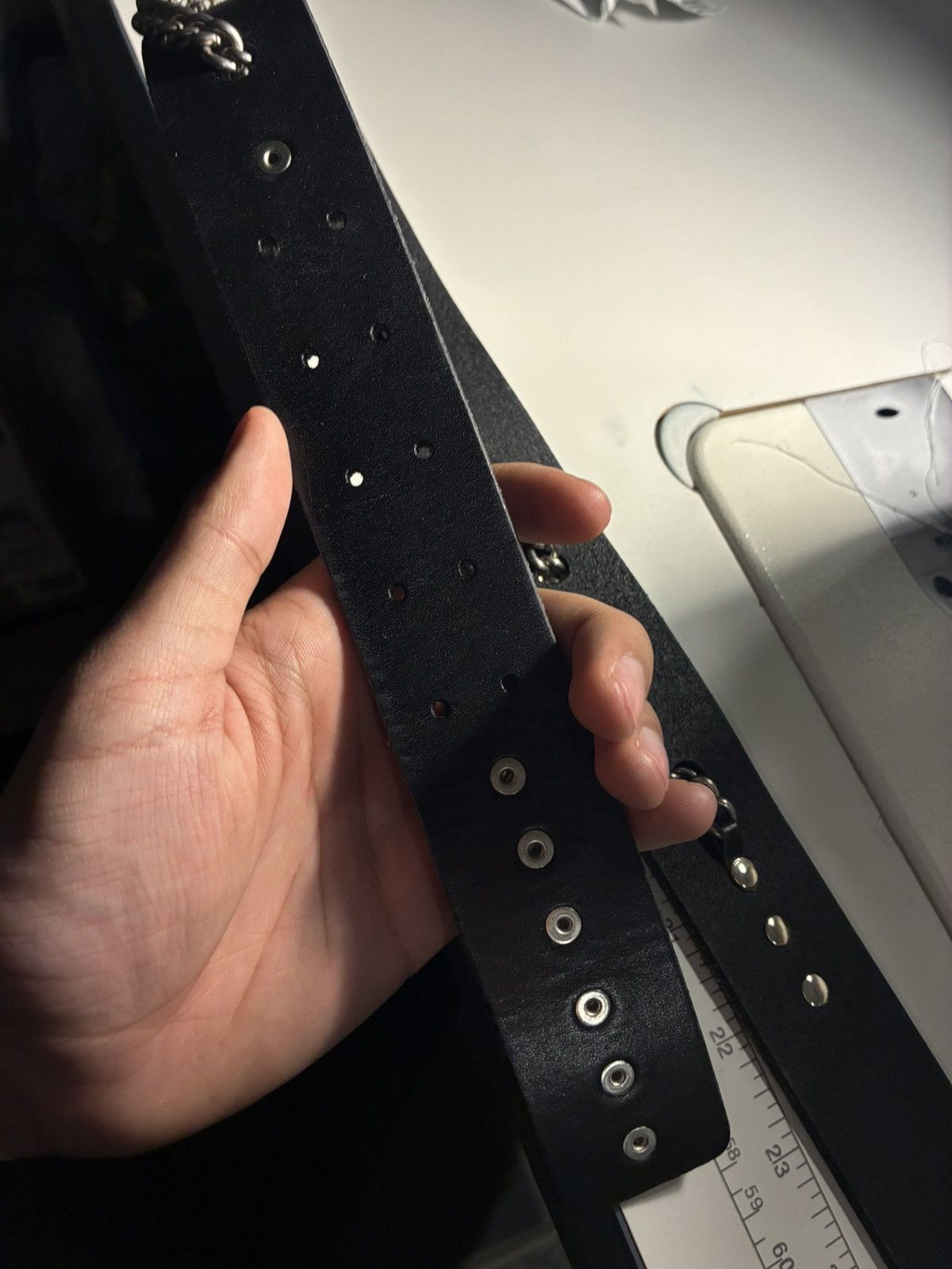 Dior Dior Strip SS04 Runway Chain Belt Size ONE SIZE - 11 Thumbnail
