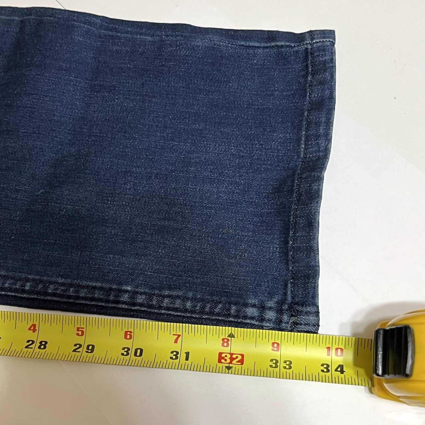 Denime JACHS New York Jeans Mens 38x34 Comfort Stretch Denim Blue Straight Fit NWT Size US 38 / EU 54 - 6 Thumbnail