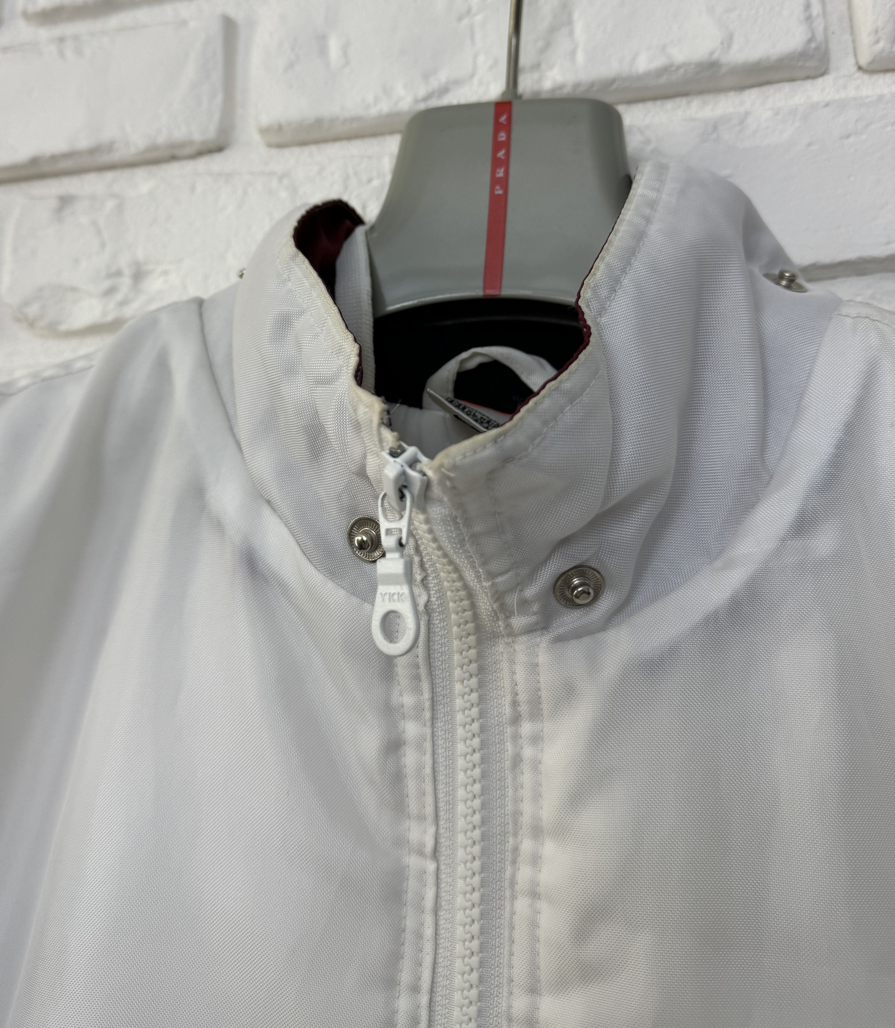 Nike Insulated Jacket Puffer Big Logo Swoosh White Size XL