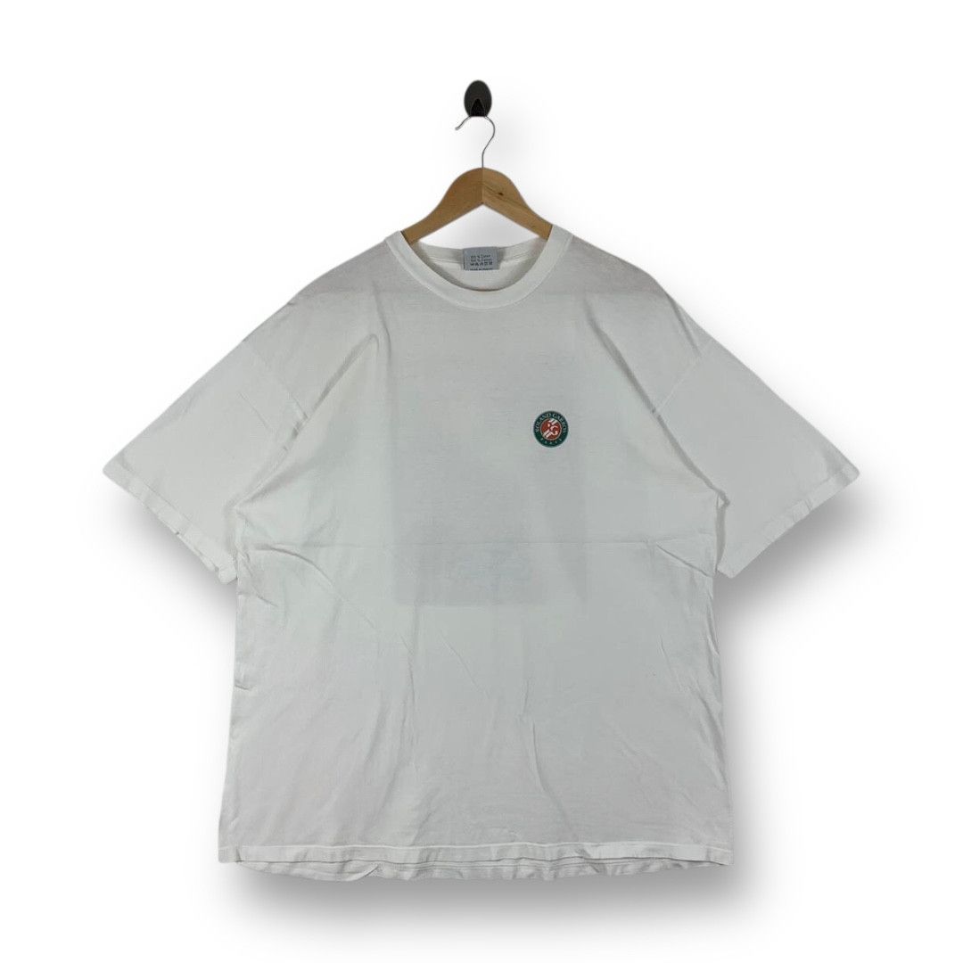 Other Vintage 1994 Roland Garros French Open Ernest Pignon Tee Size US XXL / EU 58 / 5 - 2 Thumbnail