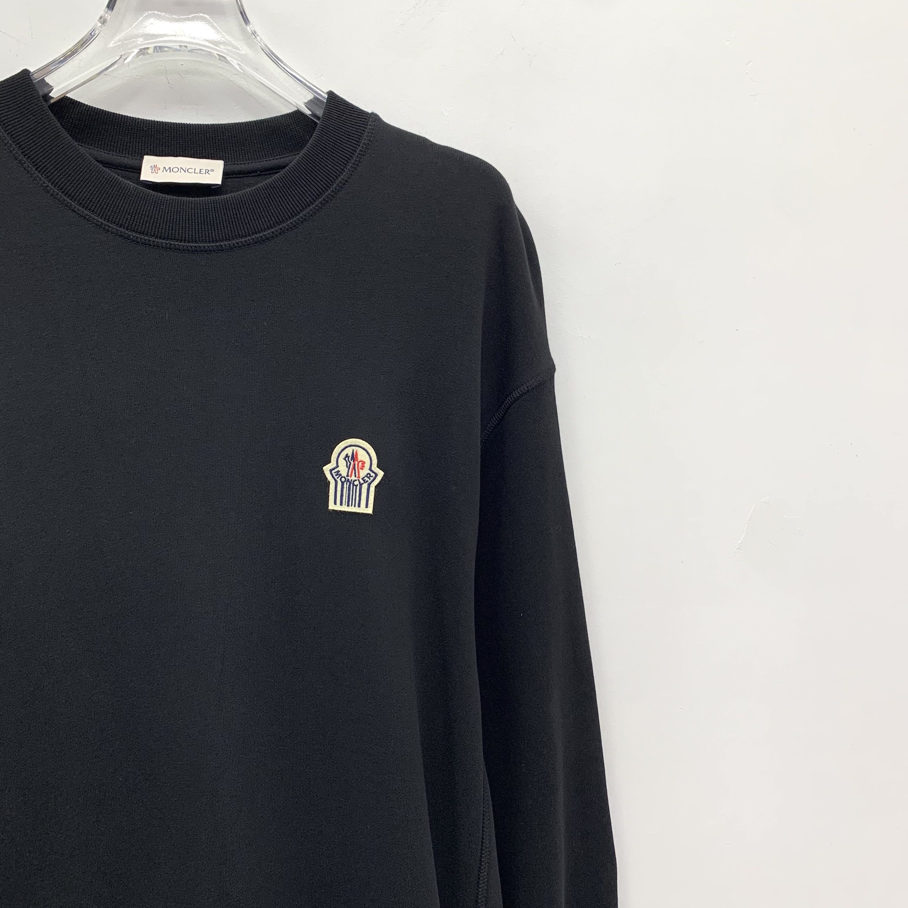 Moncler Moncler x Gentle Monster Logo Sweatshirt Black (S) Size US S / EU 44-46 / 1 - 3 Thumbnail