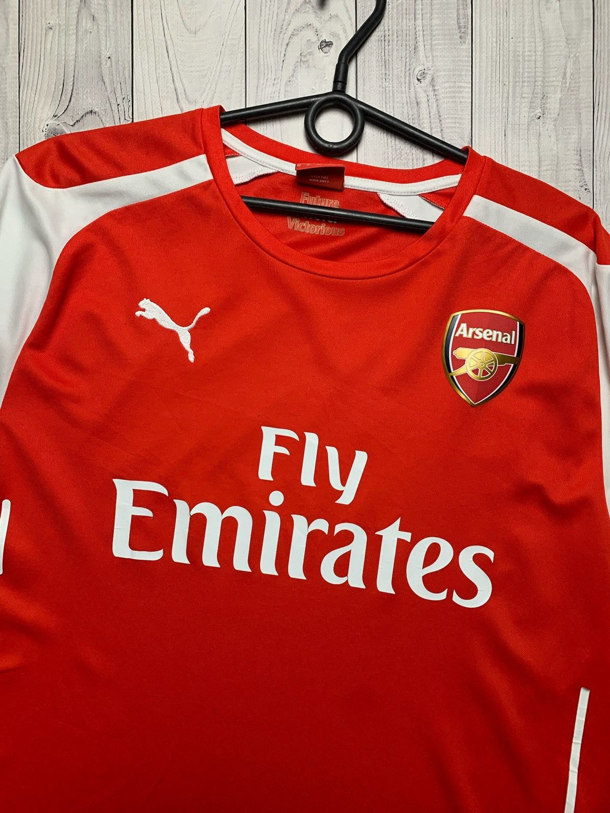 Puma × Vintage Vintage puma arsenal soccer jersey red size XL Size US XL / EU 56 / 4 - 2 Thumbnail