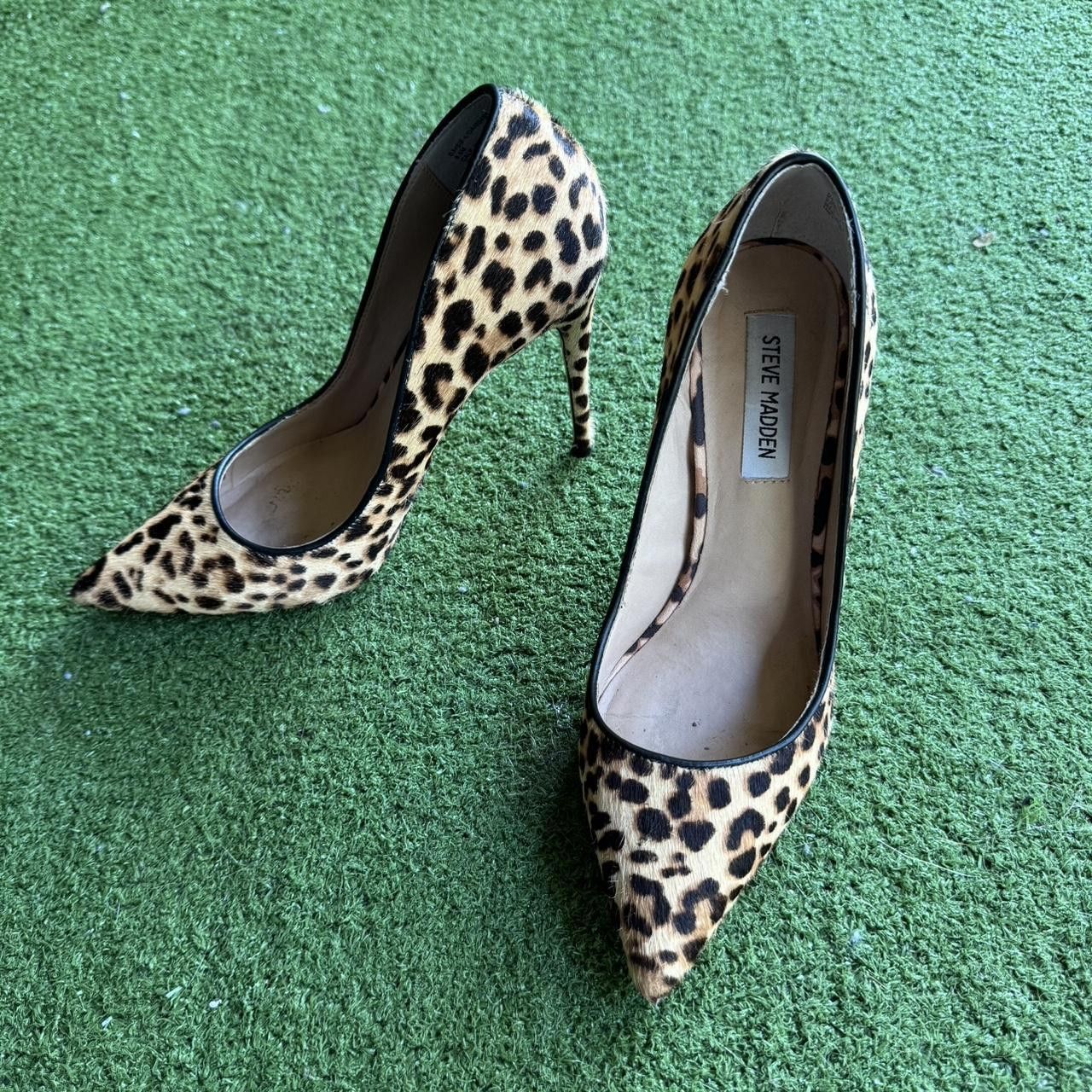 Steve Madden Steve Madden Women's cheetah print pumps Size US 8.5 / IT 38.5 - 2 Thumbnail
