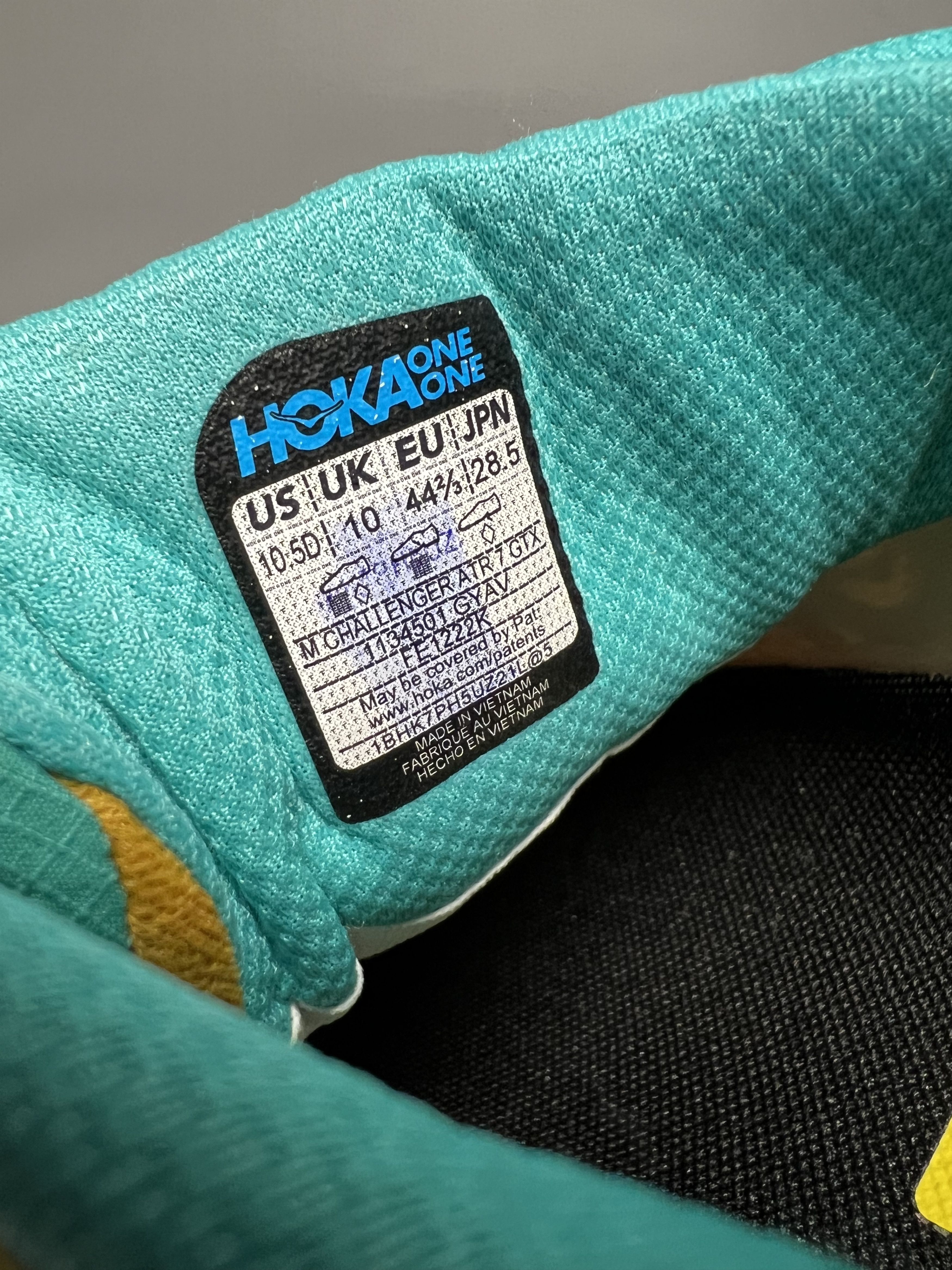 Hoka 10.5D Hoka Challenger ATR 7 GTX Gore-Tex Trail Running Shoes Size US 10.5 / EU 43-44 - 9 Thumbnail