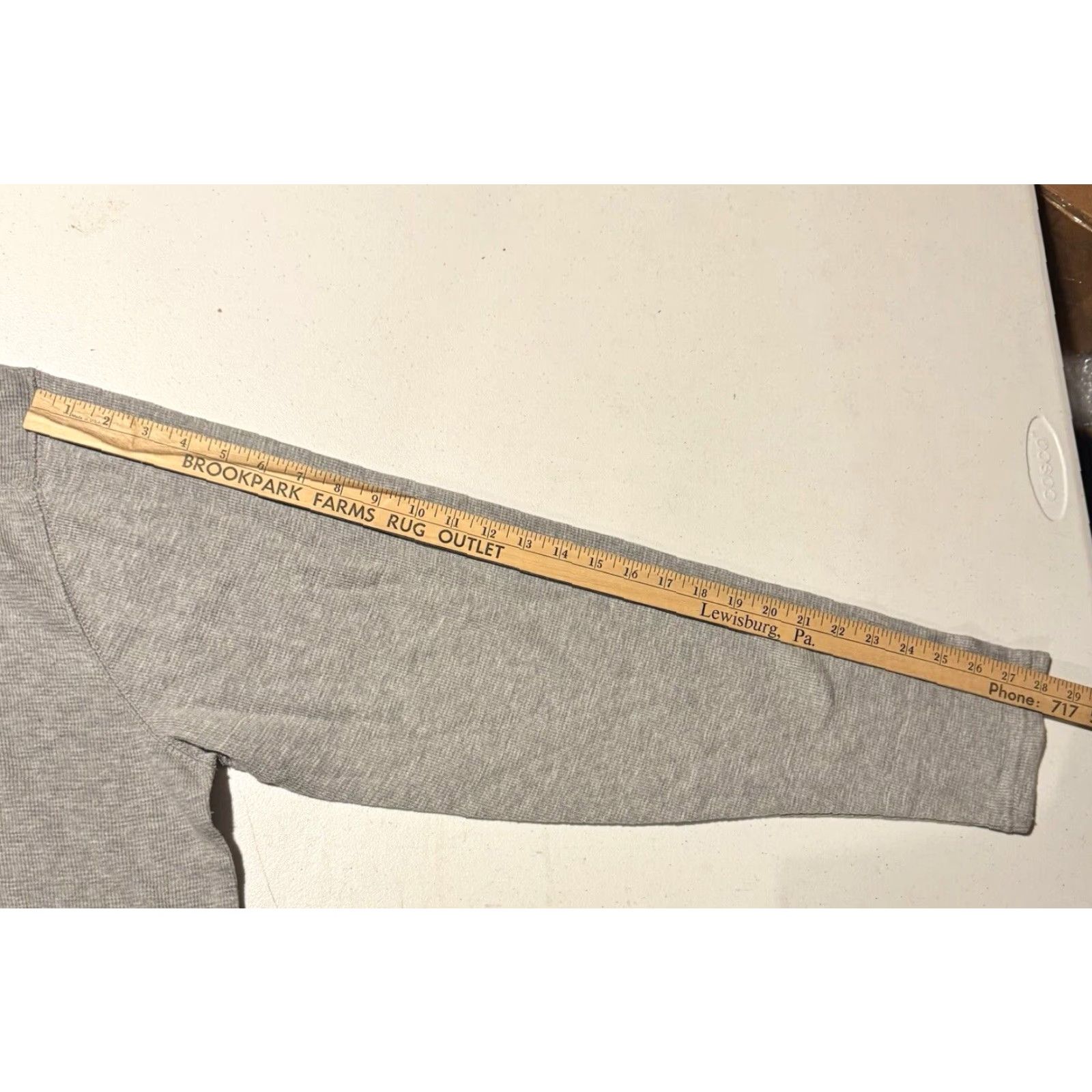 Sean John VINTAGE Sean John Mens Waffle Knit Henley Shirt 3XB Streetwear Hip Hop Dexter Morgan Gray Long Sleeve Cotton Knit T-Shirt Mens Size US XXL / EU 58 / 5 - 4 Thumbnail