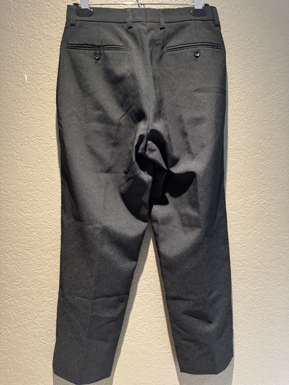 Vintage Black Slackes Dress Pants Size US 30 / EU 46 - 2 Thumbnail